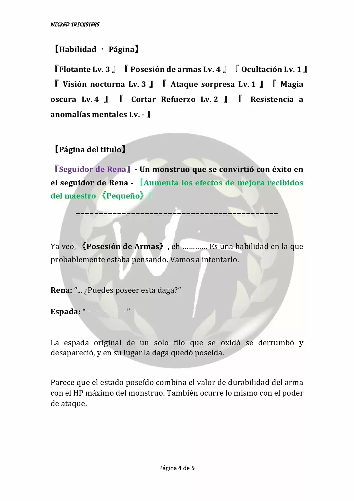 Genocide Online - Novela Web (Novela) - Capítulo 5 - Página 4 - LectorTMOo