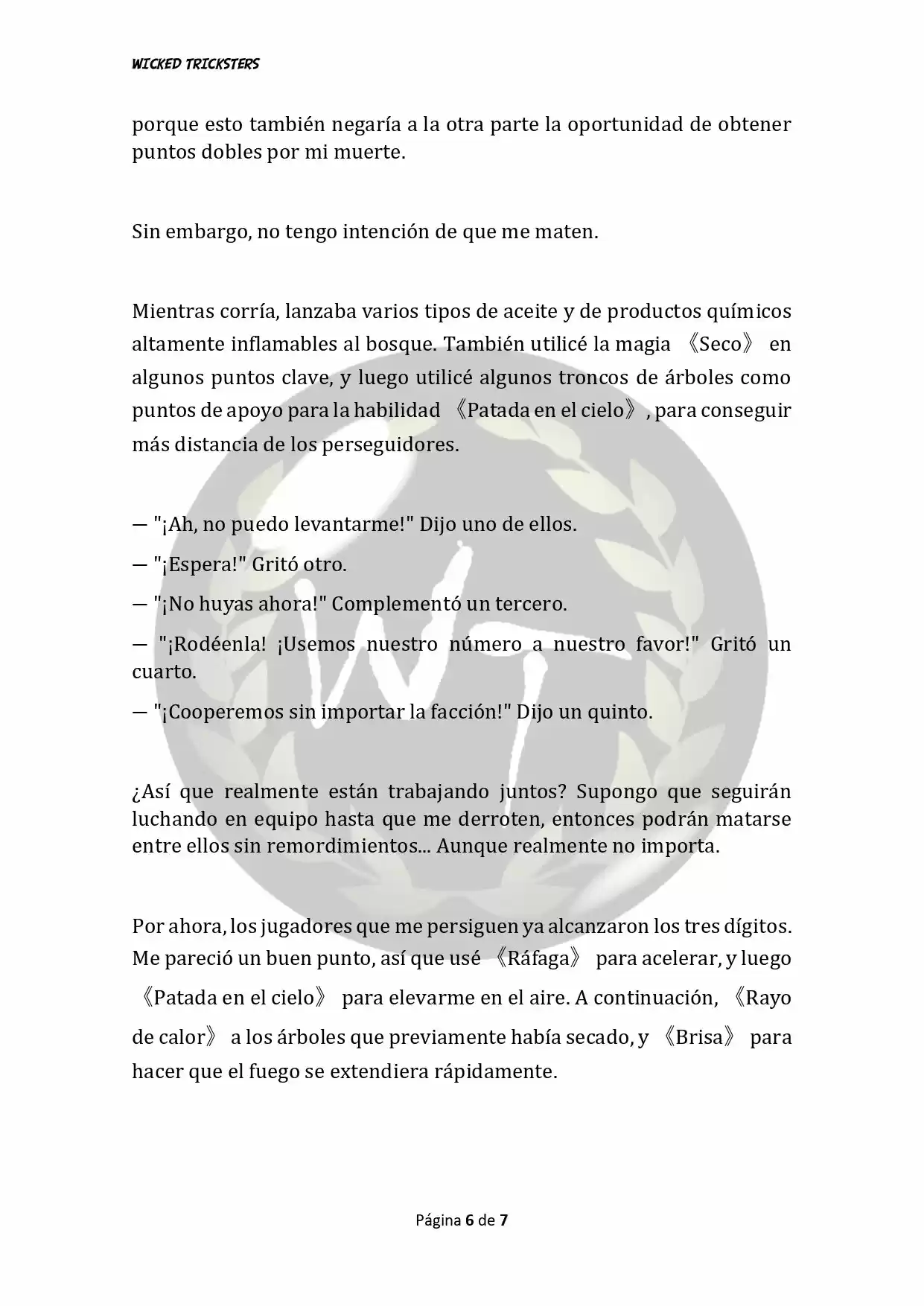 Genocide Online - Novela Web (Novela) - Capítulo 51 - Página 7 - LectorTMOo