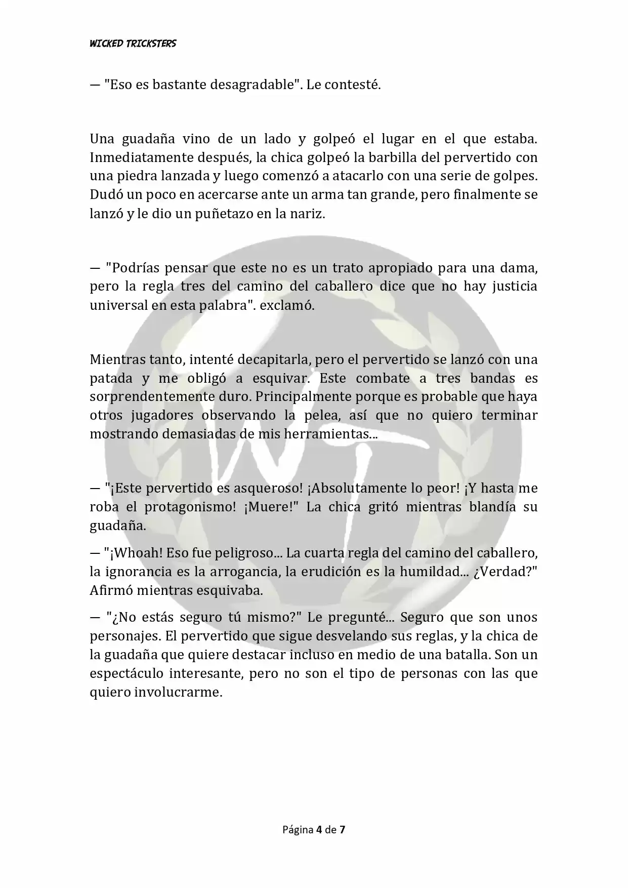 Genocide Online - Novela Web (Novela) - Capítulo 54 - Página 5 - LectorTMOo