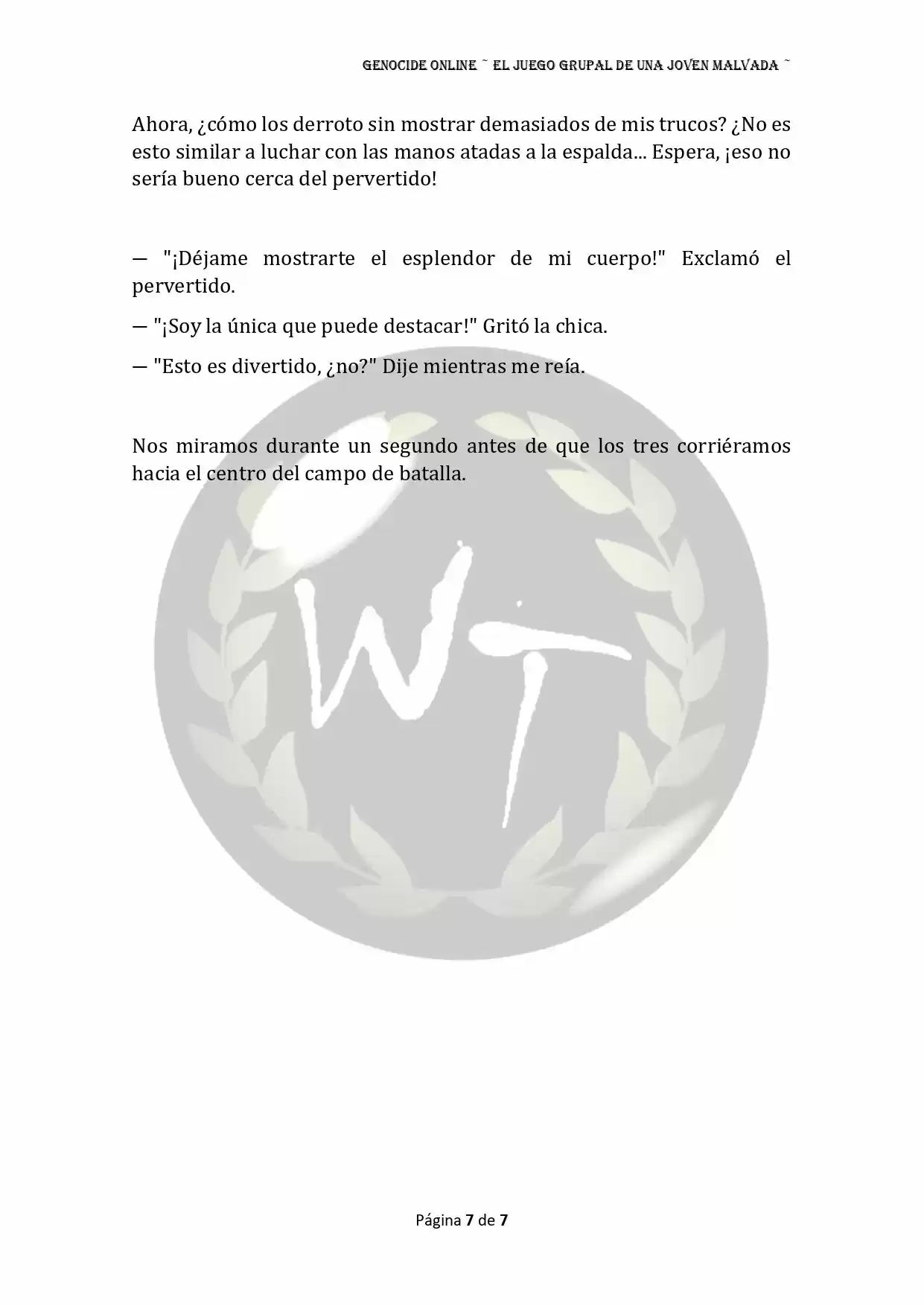 Genocide Online - Novela Web (Novela) - Capítulo 54 - Página 9 - LectorTMOo