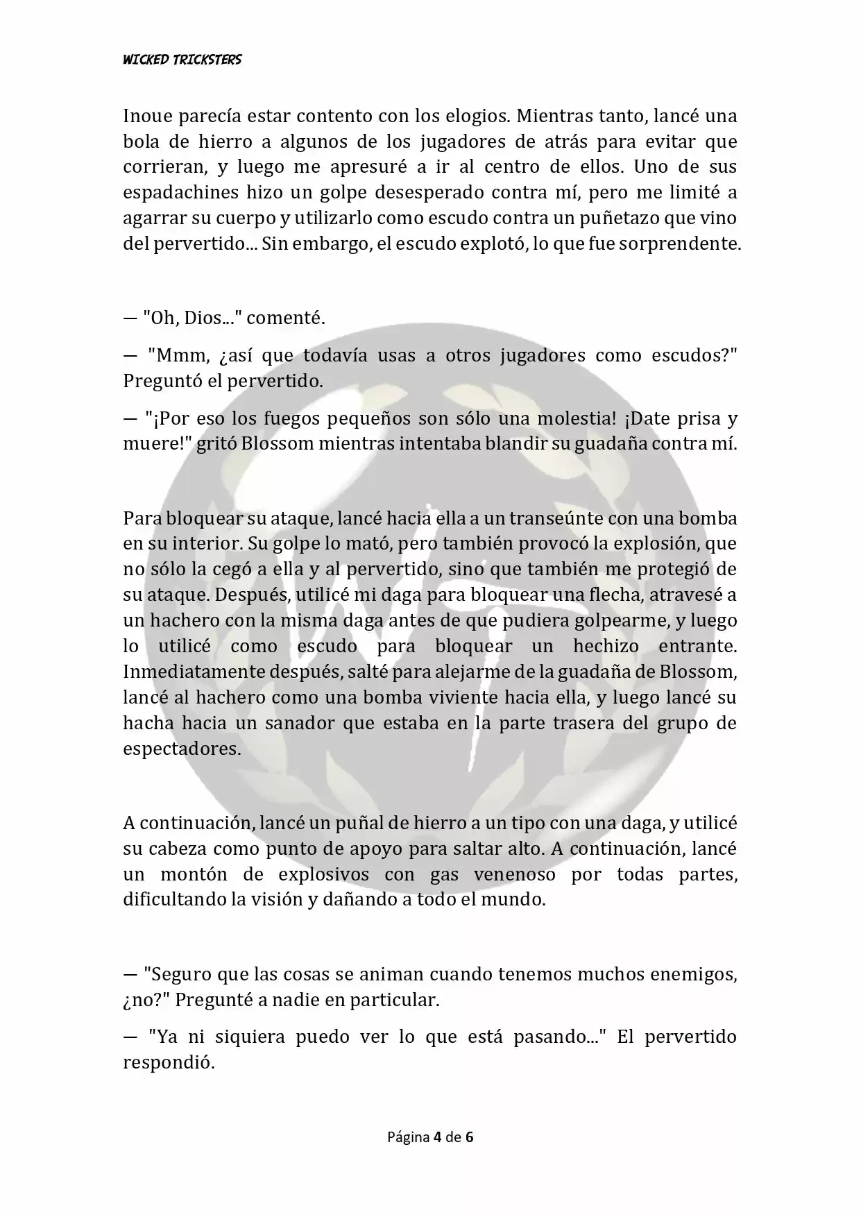 Genocide Online - Novela Web (Novela) - Capítulo 55 - Página 5 - LectorTMOo