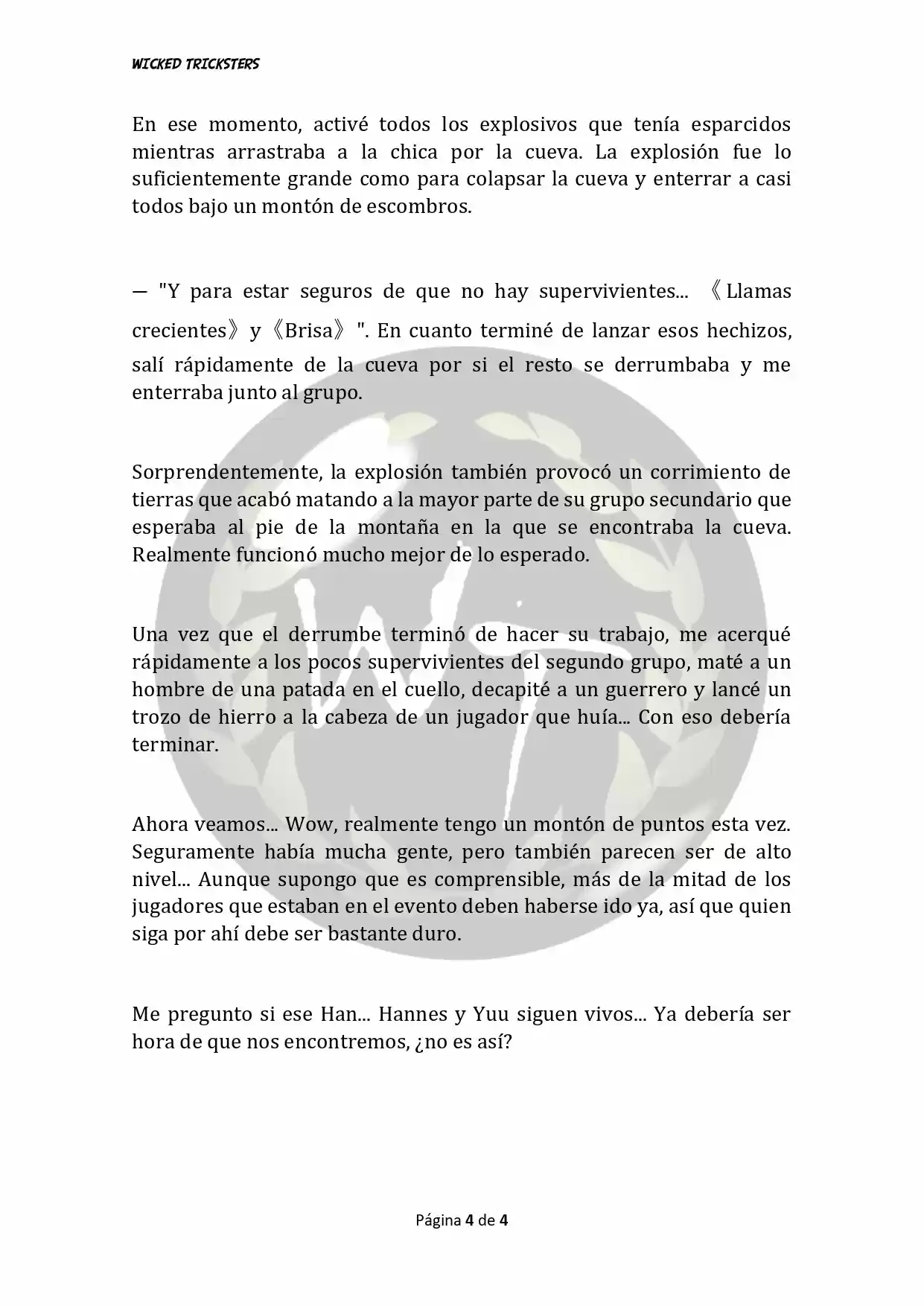 Genocide Online - Novela Web (Novela) - Capítulo 56 - Página 5 - LectorTMOo