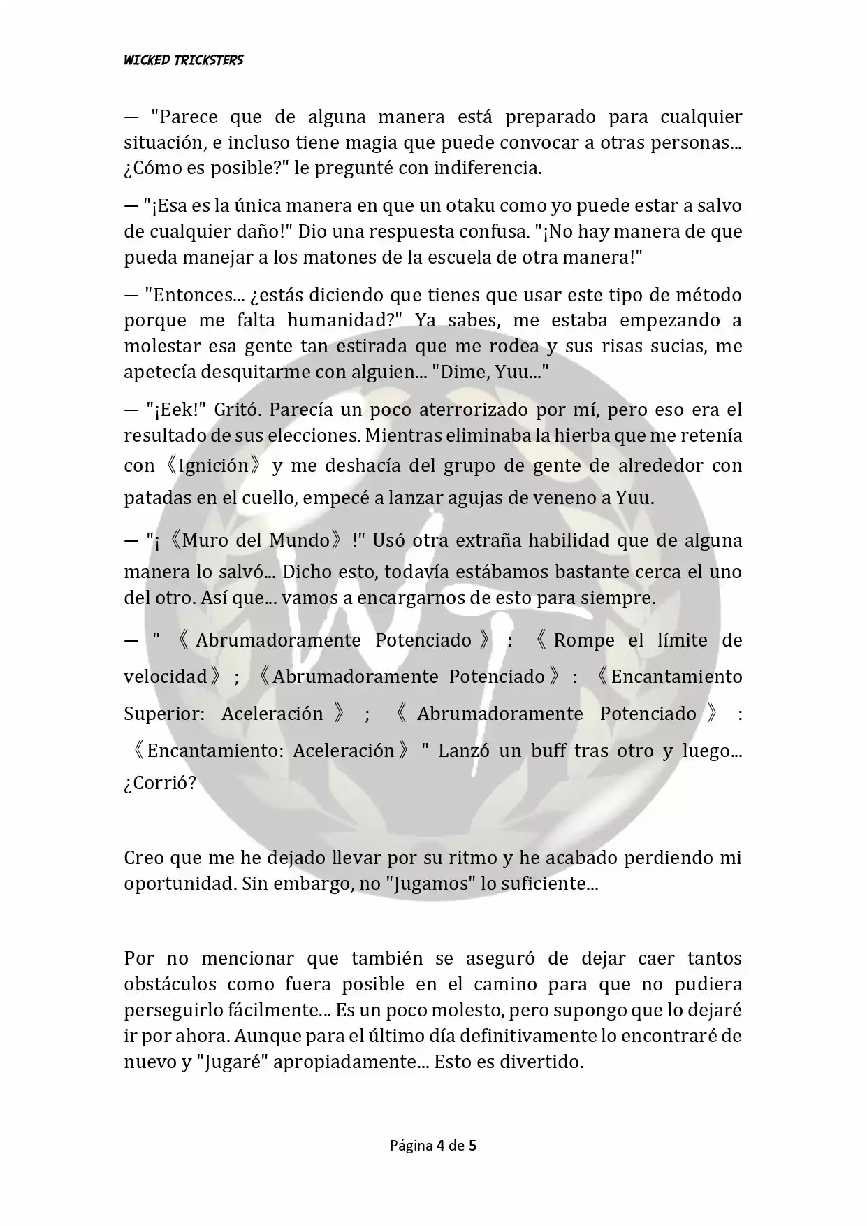 Genocide Online - Novela Web (Novela) - Capítulo 57 - Página 6 - LectorTMOo