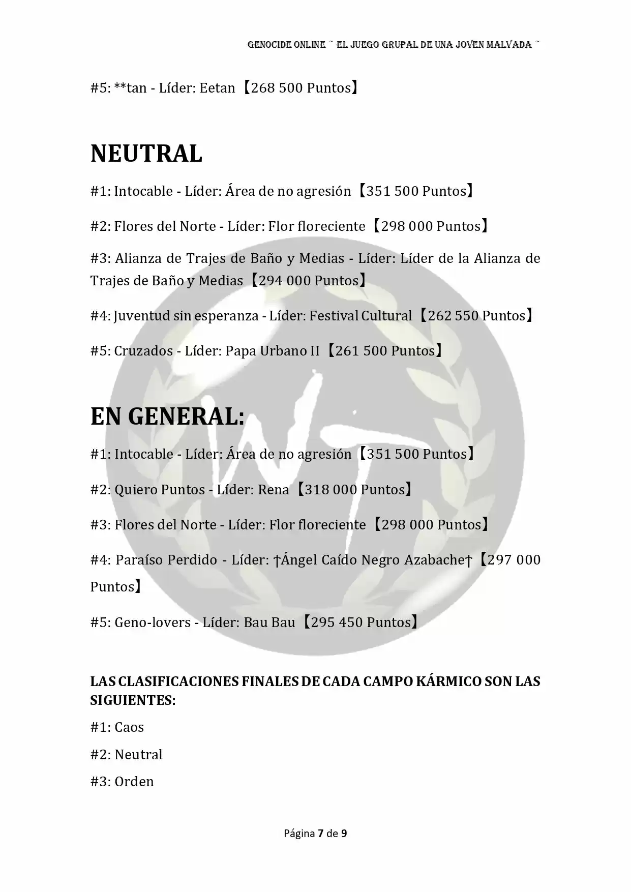 Genocide Online - Novela Web (Novela) - Capítulo 61 - Página 8 - LectorTMOo