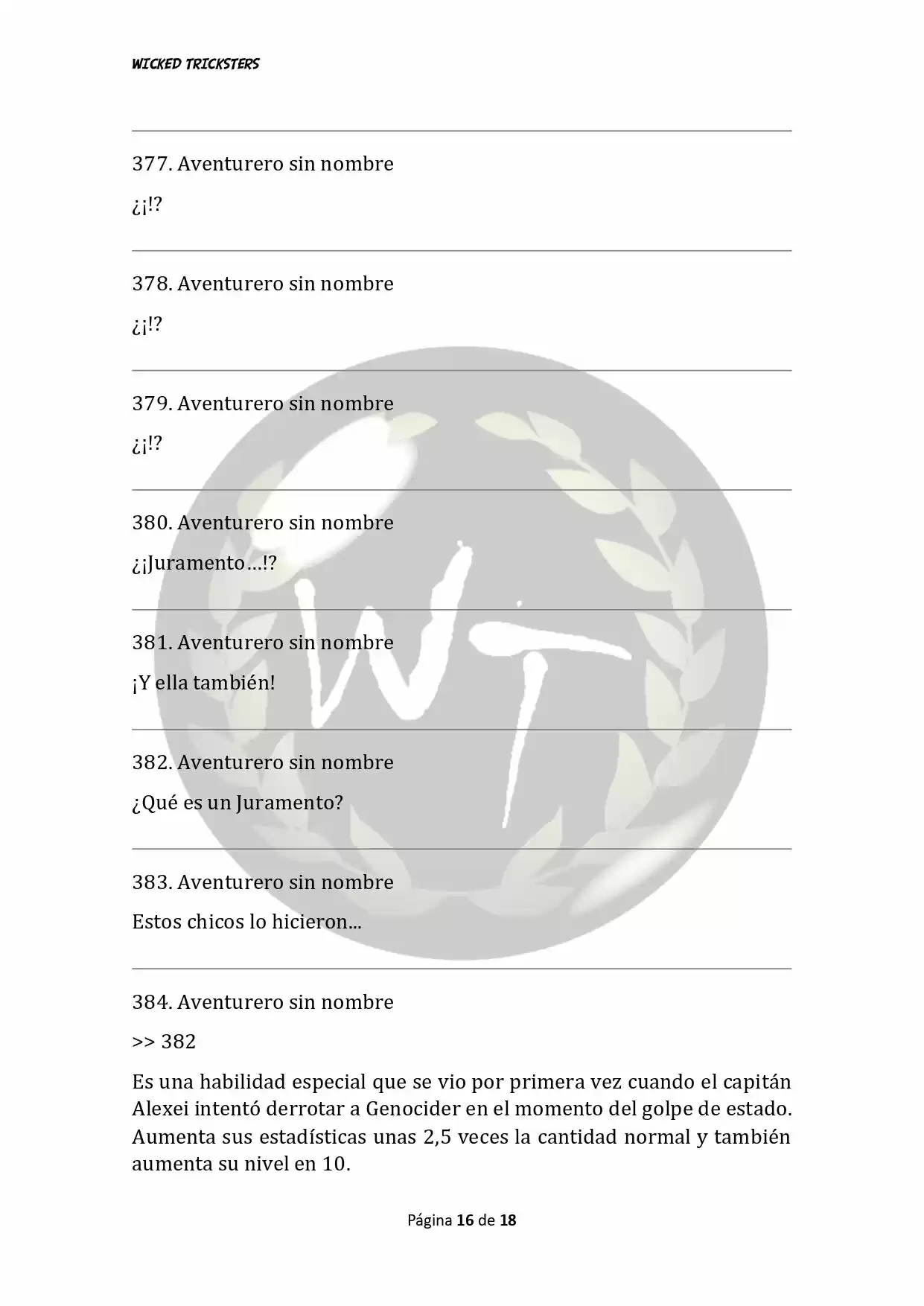 Genocide Online - Novela Web (Novela) - Capítulo 62 - Página 17 - LectorTMOo