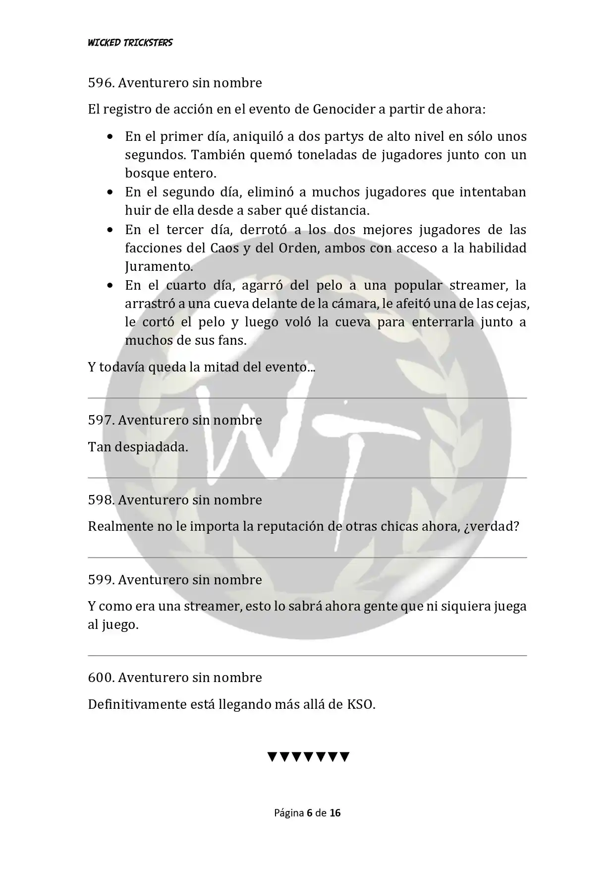 Genocide Online - Novela Web (Novela) - Capítulo 63 - Página 7 - LectorTMOo