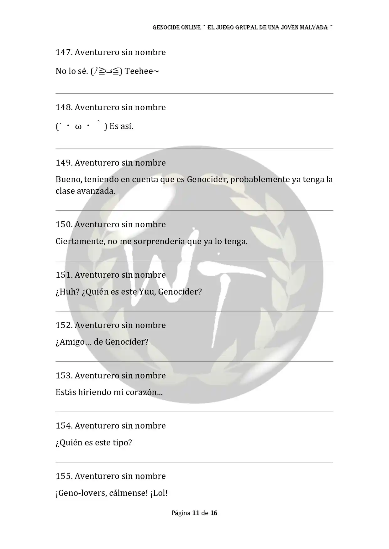 Genocide Online - Novela Web (Novela) - Capítulo 63 - Página 12 - LectorTMOo