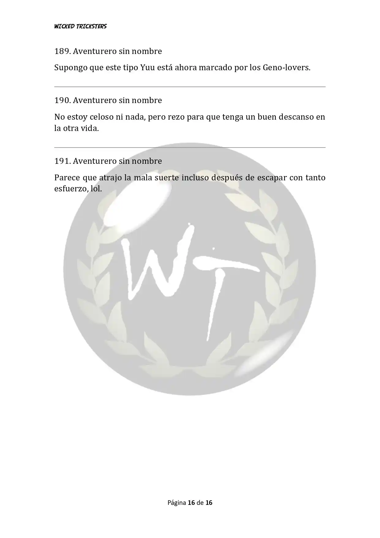 Genocide Online - Novela Web (Novela) - Capítulo 63 - Página 17 - LectorTMOo
