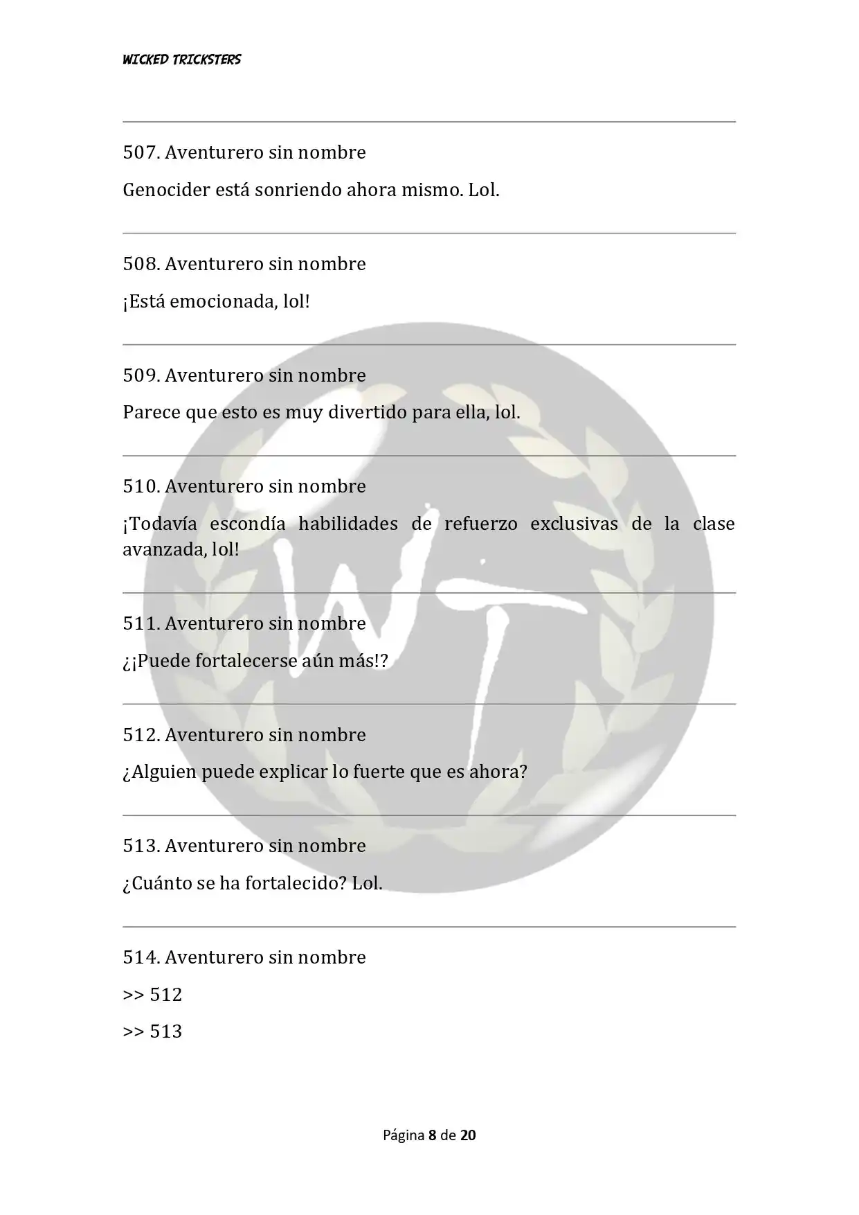 Genocide Online - Novela Web (Novela) - Capítulo 64 - Página 9 - LectorTMOo