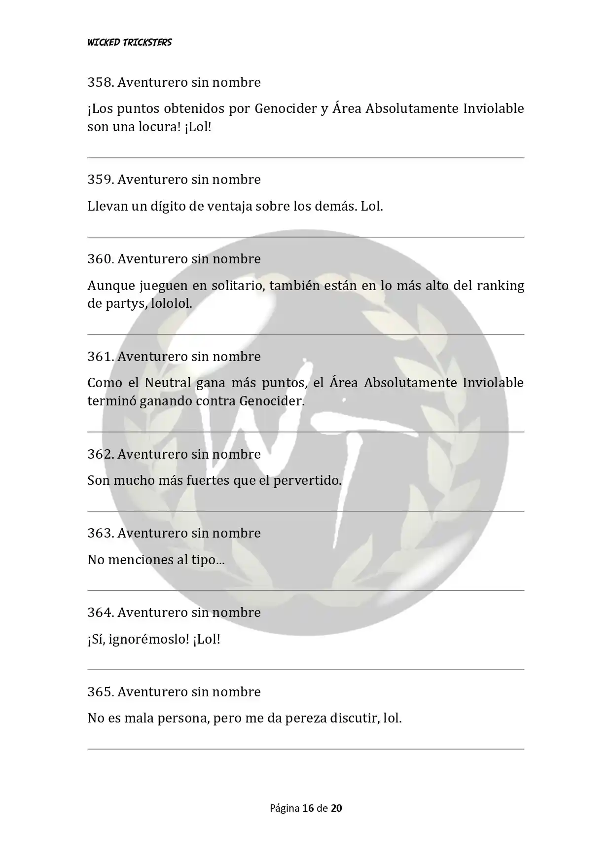 Genocide Online - Novela Web (Novela) - Capítulo 64 - Página 17 - LectorTMOo
