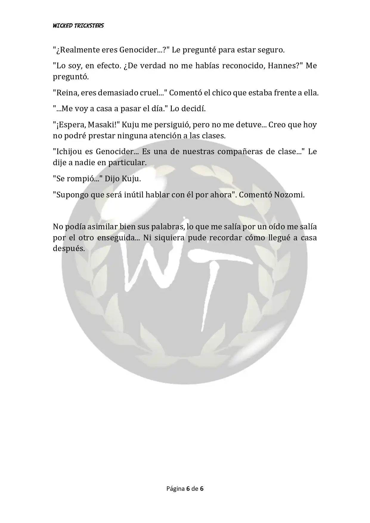 Genocide Online - Novela Web (Novela) - Capítulo 67 - Página 8 - LectorTMOo