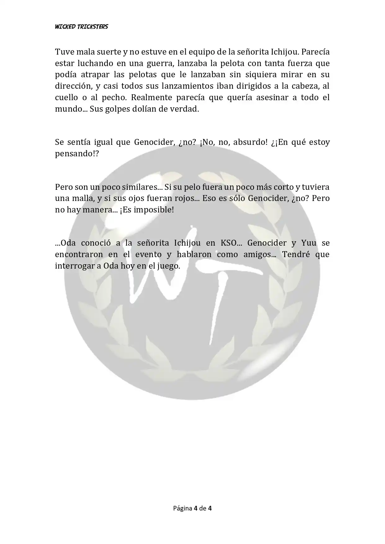 Genocide Online - Novela Web (Novela) - Capítulo 68 - Página 5 - LectorTMOo
