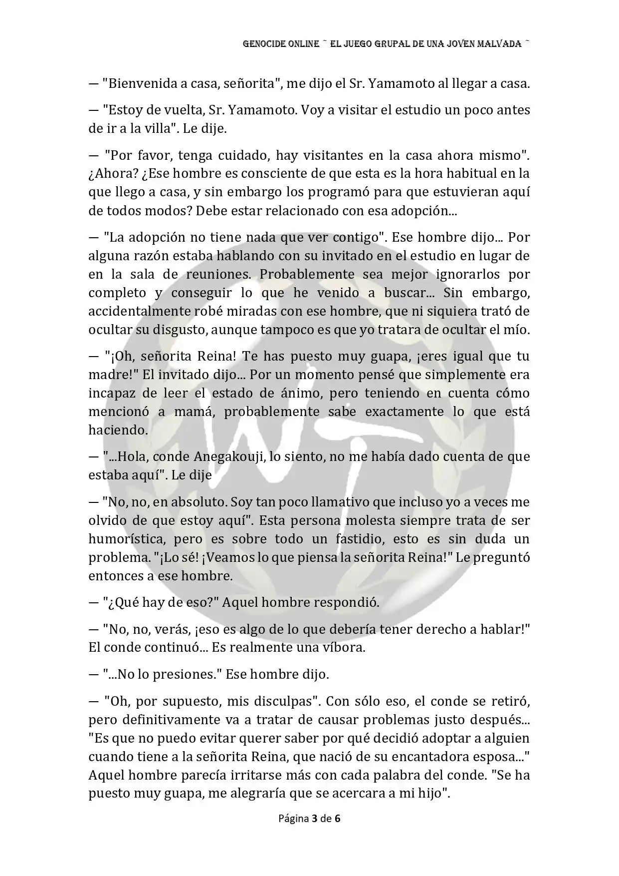 Genocide Online - Novela Web (Novela) - Capítulo 69 - Página 4 - LectorTMOo