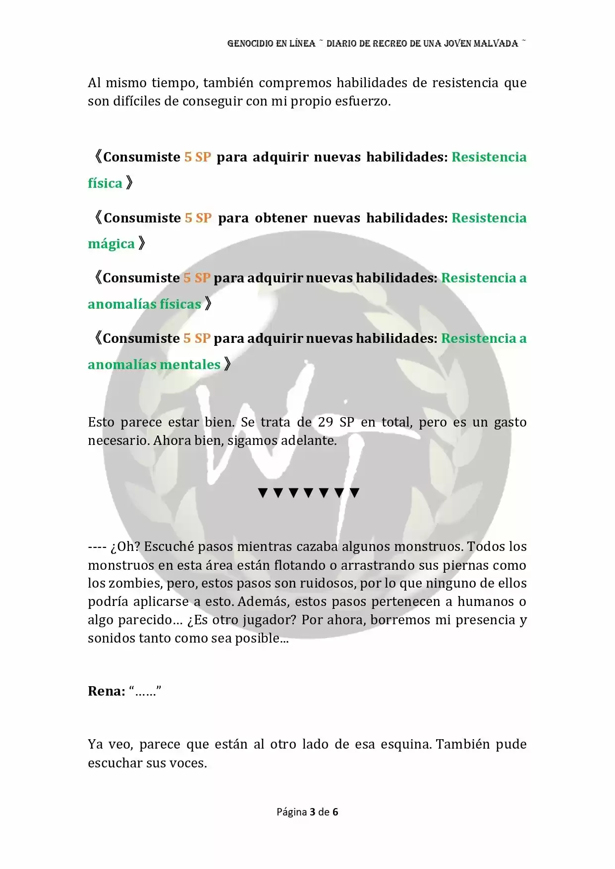 Genocide Online - Novela Web (Novela) - Capítulo 7 - Página 3 - LectorTMOo