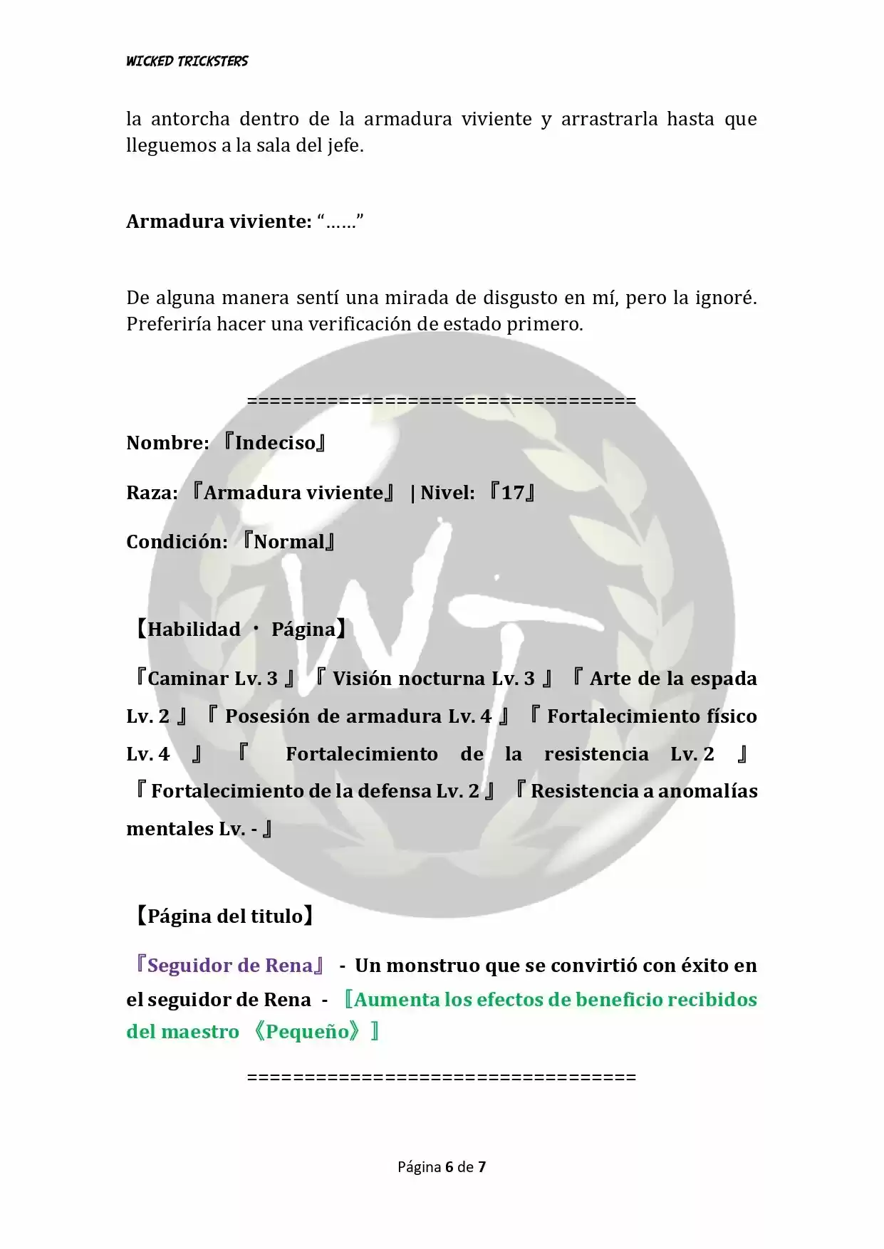 Genocide Online - Novela Web (Novela) - Capítulo 9 - Página 6 - LectorTMOo