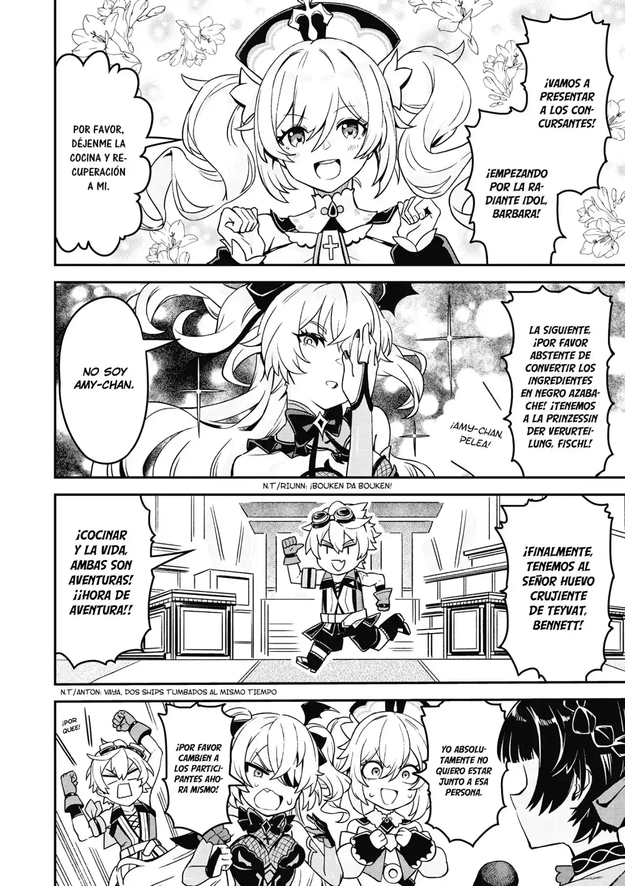 GENSHIN IMPACT: Manga Antología - Capítulo 1 - Página 6 - LectorTMOo