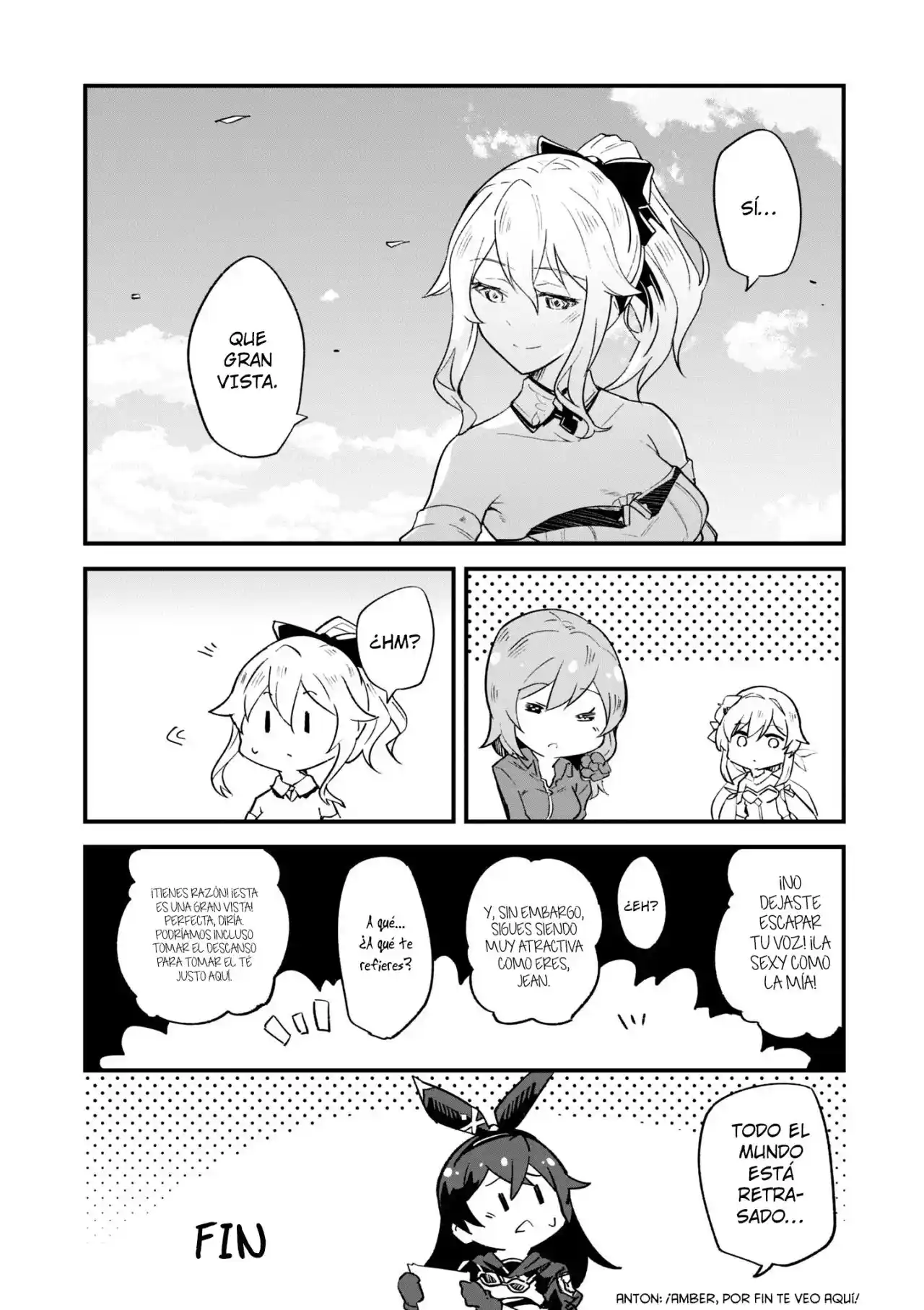 GENSHIN IMPACT: Manga Antología - Capítulo 4 - Página 7 - LectorTMOo