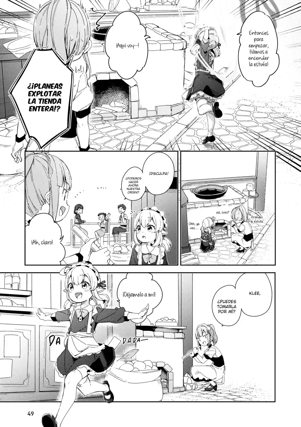 GENSHIN IMPACT: Manga Antología - Capítulo 6 - Página 4 - LectorTMOo
