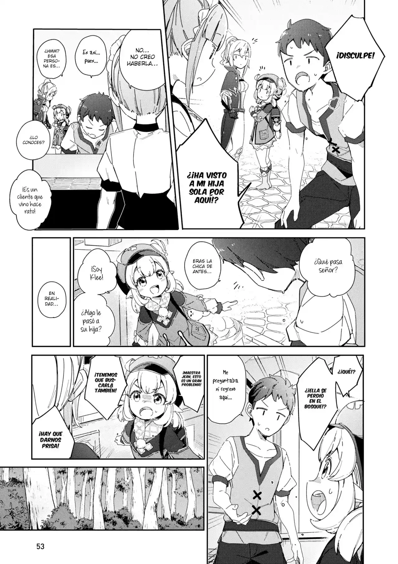 GENSHIN IMPACT: Manga Antología - Capítulo 6 - Página 8 - LectorTMOo