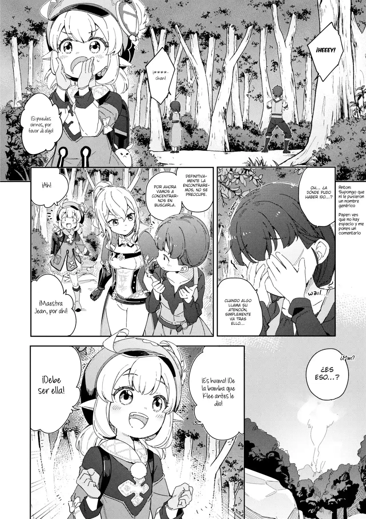 GENSHIN IMPACT: Manga Antología - Capítulo 6 - Página 9 - LectorTMOo