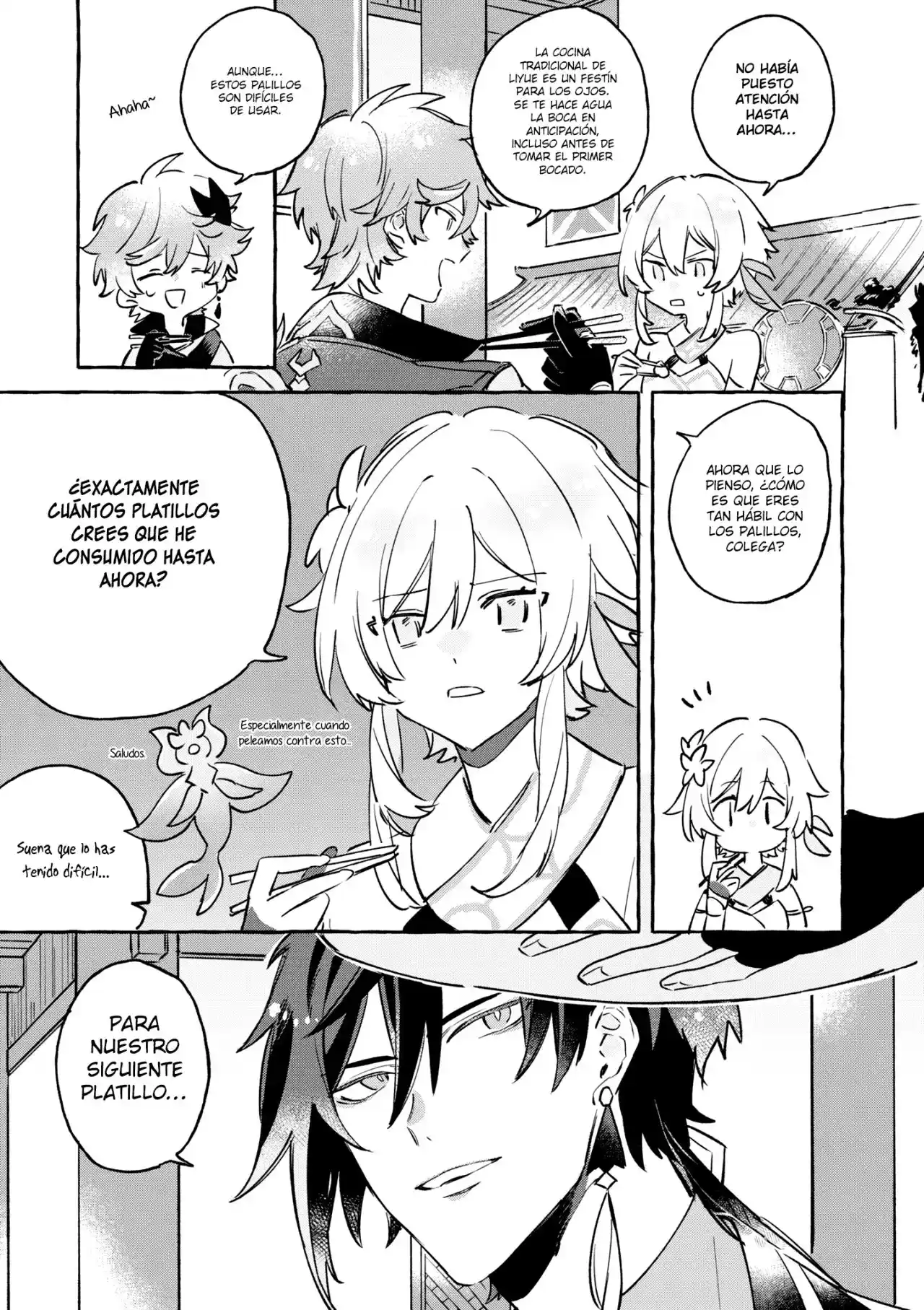 GENSHIN IMPACT: Manga Antología - Capítulo 7 - Página 4 - LectorTMOo