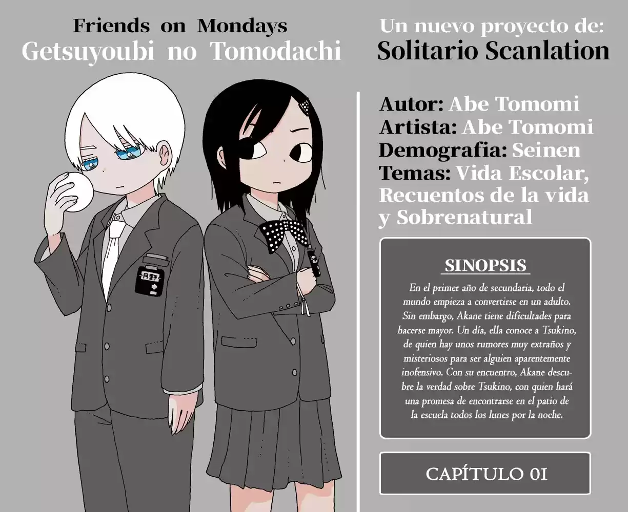 Getsuyoubi No Tomodachi capítulo 6 página 1