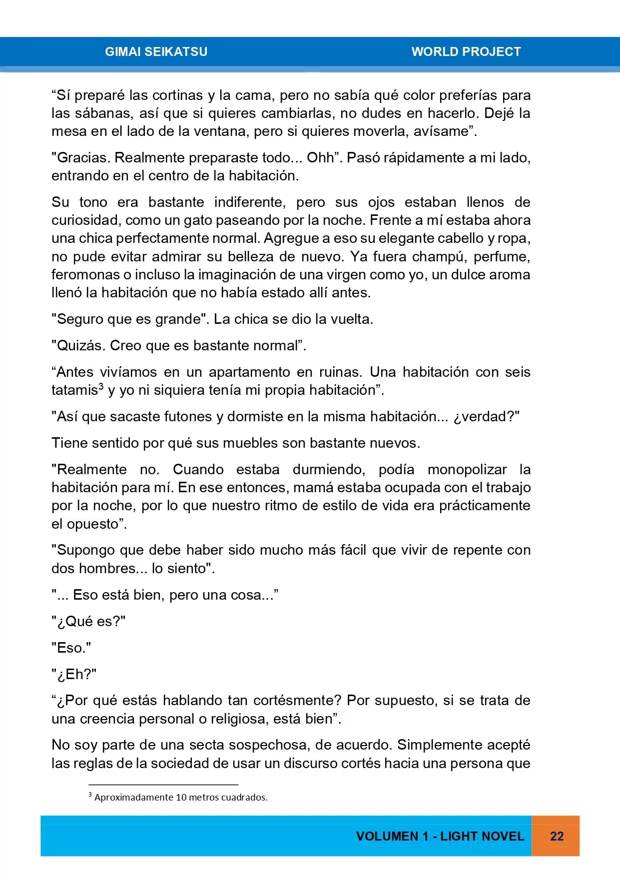 Gimai Seikatsu (Novela) - Capítulo 1 - Página 6 - LectorTMOo