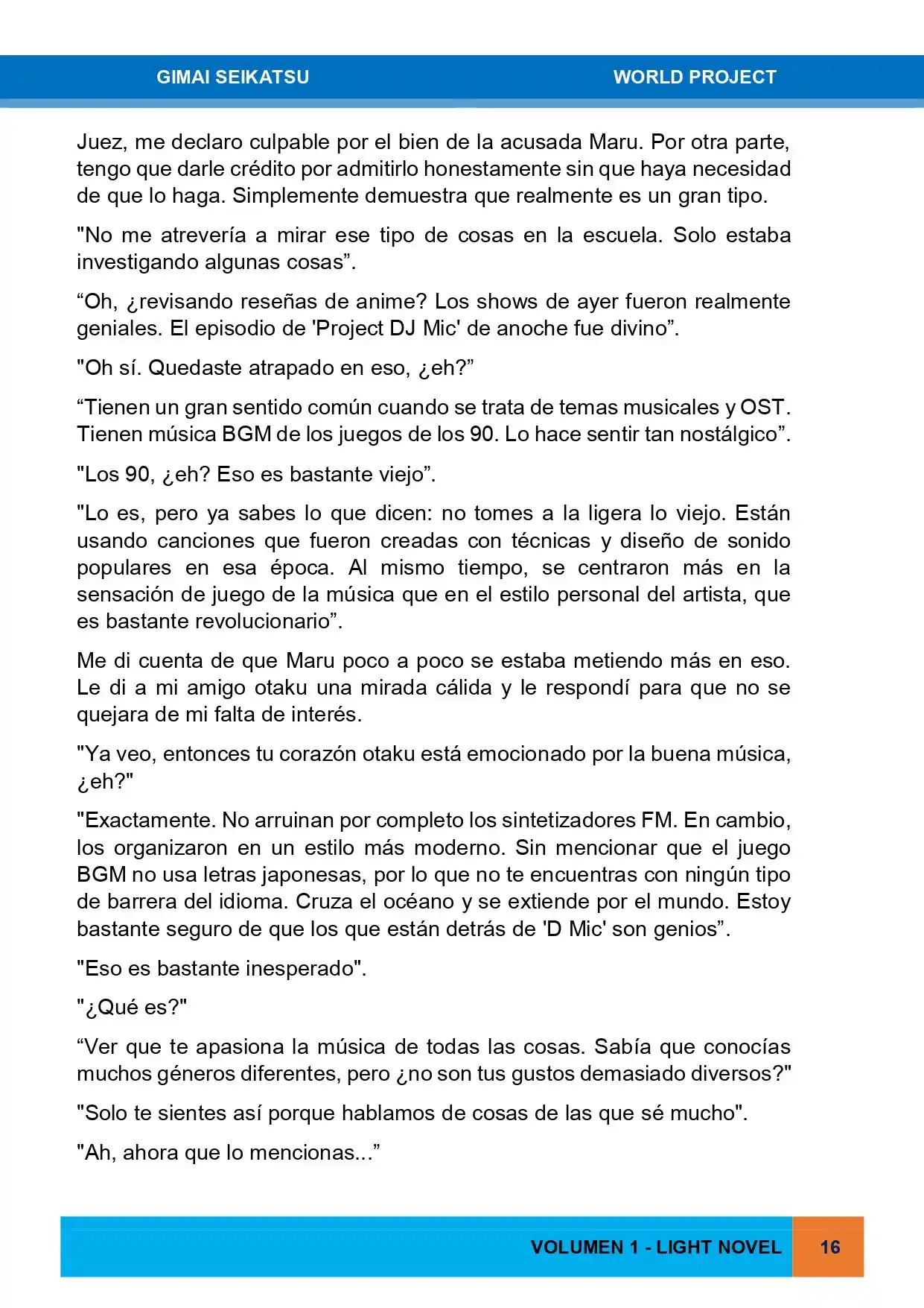 Gimai Seikatsu (Novela) - Capítulo 12 - Página 8 - LectorTMOo