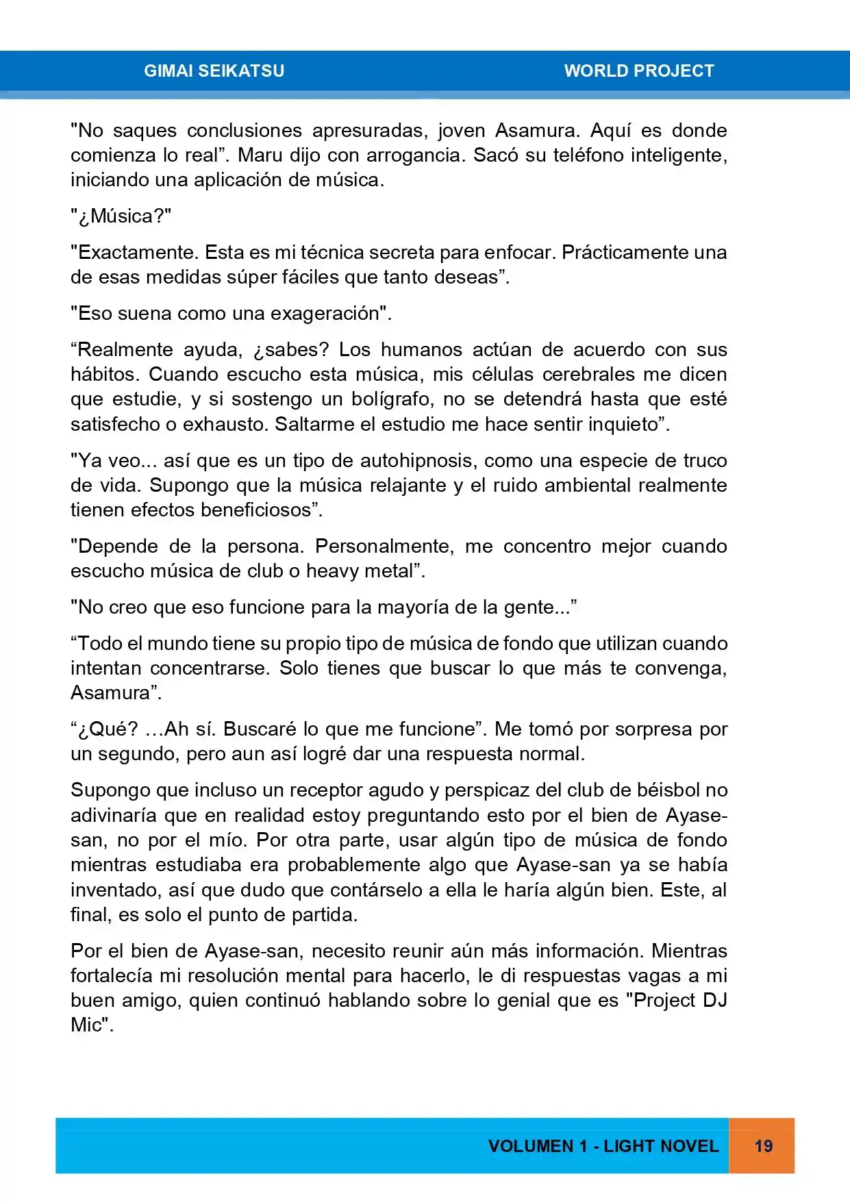 Gimai Seikatsu (Novela) - Capítulo 12 - Página 11 - LectorTMOo