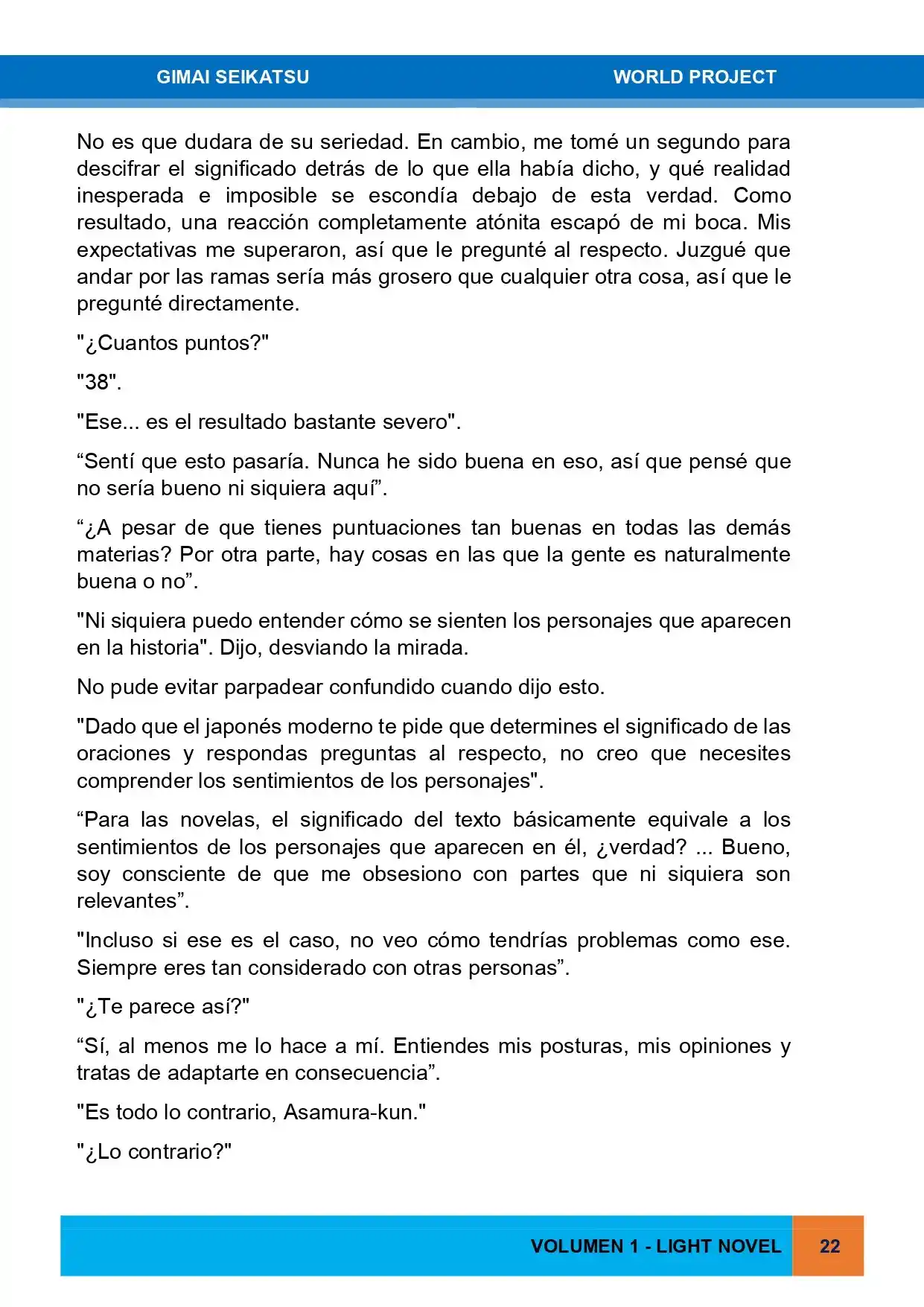 Gimai Seikatsu (Novela) - Capítulo 12 - Página 14 - LectorTMOo