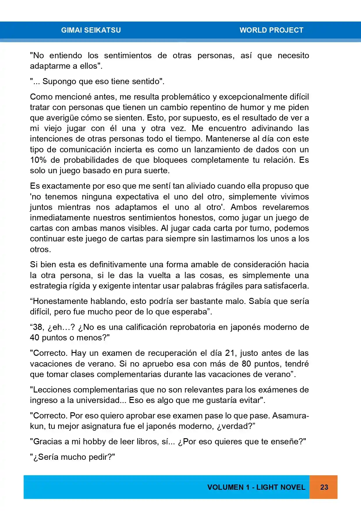 Gimai Seikatsu (Novela) - Capítulo 12 - Página 15 - LectorTMOo