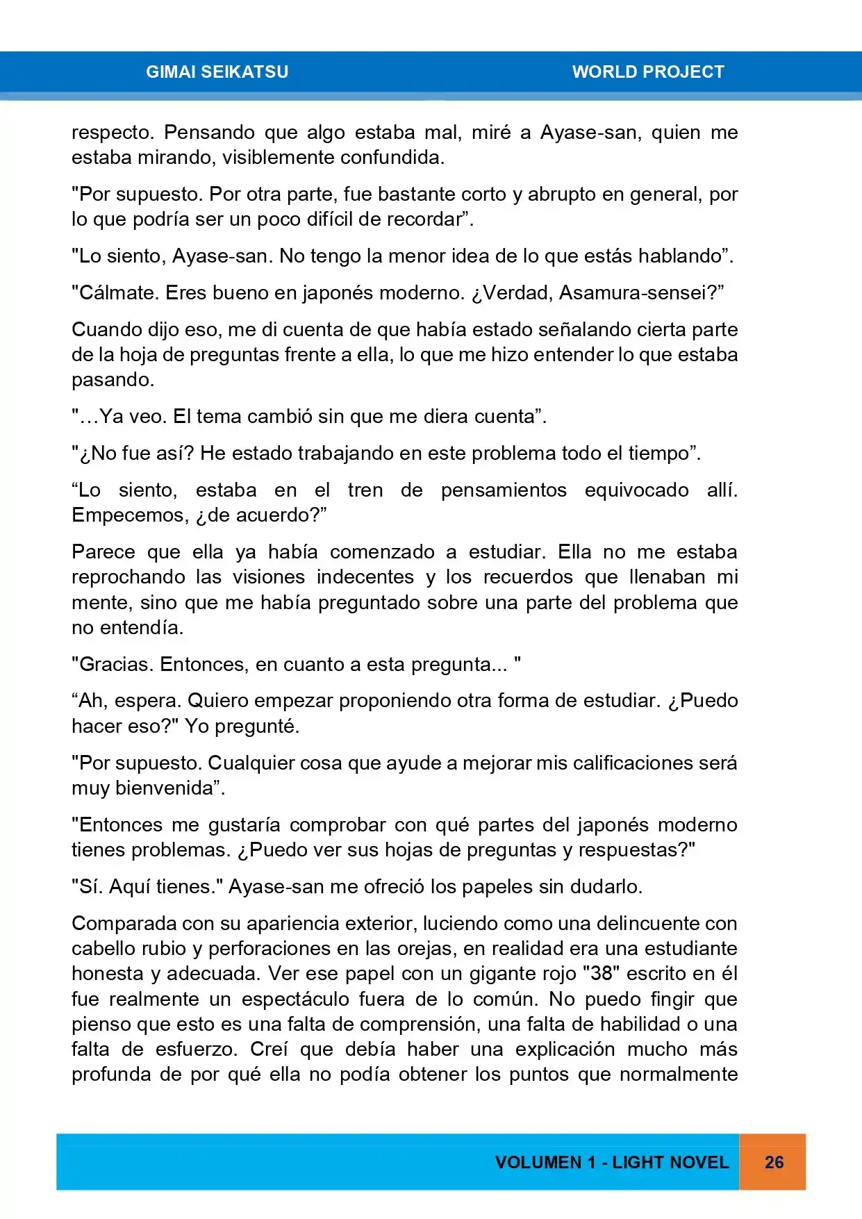 Gimai Seikatsu (Novela) - Capítulo 12 - Página 18 - LectorTMOo