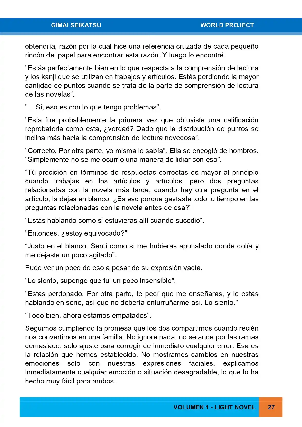 Gimai Seikatsu (Novela) - Capítulo 12 - Página 19 - LectorTMOo