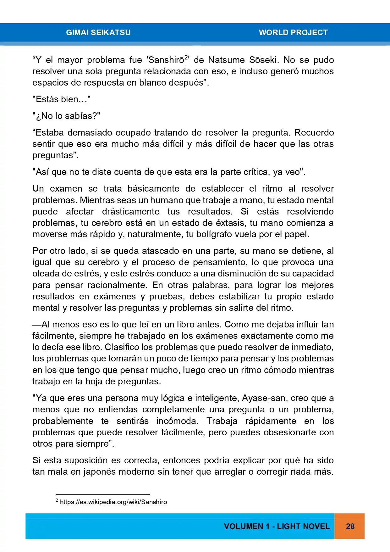 Gimai Seikatsu (Novela) - Capítulo 12 - Página 20 - LectorTMOo