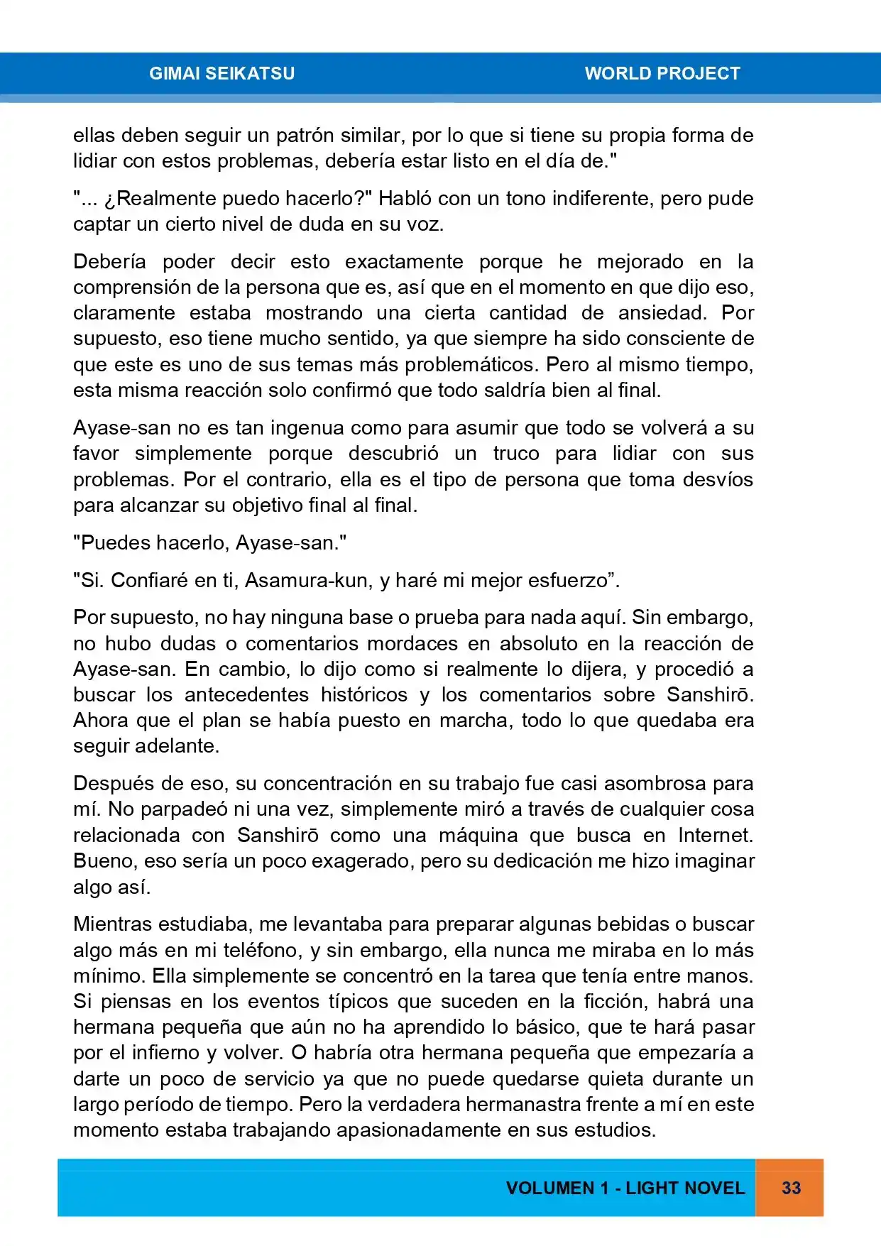 Gimai Seikatsu (Novela) - Capítulo 12 - Página 25 - LectorTMOo
