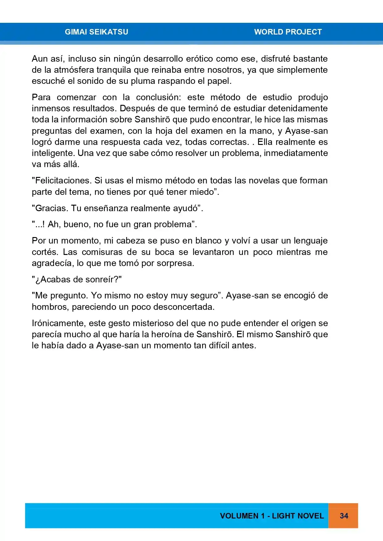 Gimai Seikatsu (Novela) - Capítulo 12 - Página 26 - LectorTMOo