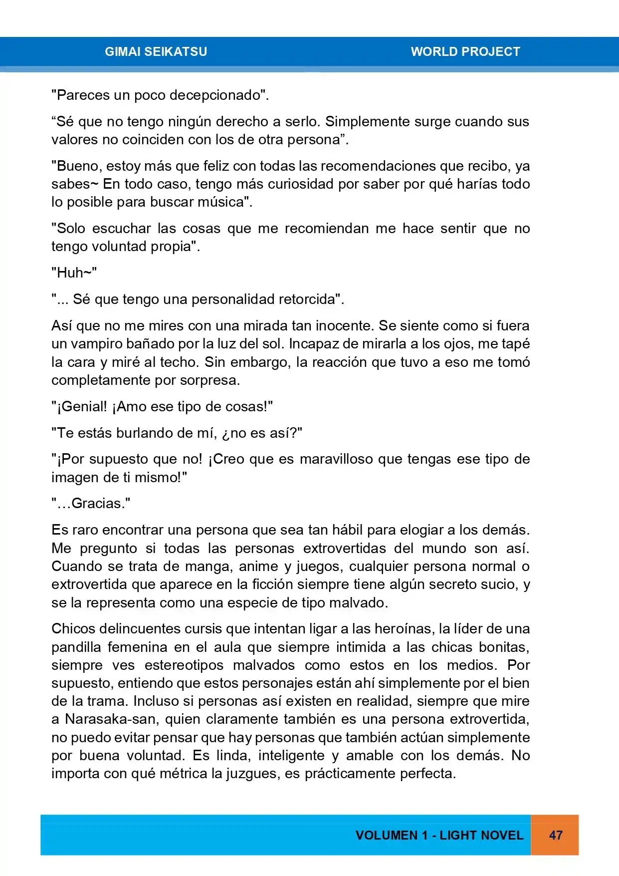 Gimai Seikatsu (Novela) - Capítulo 13 - Página 13 - LectorTMOo