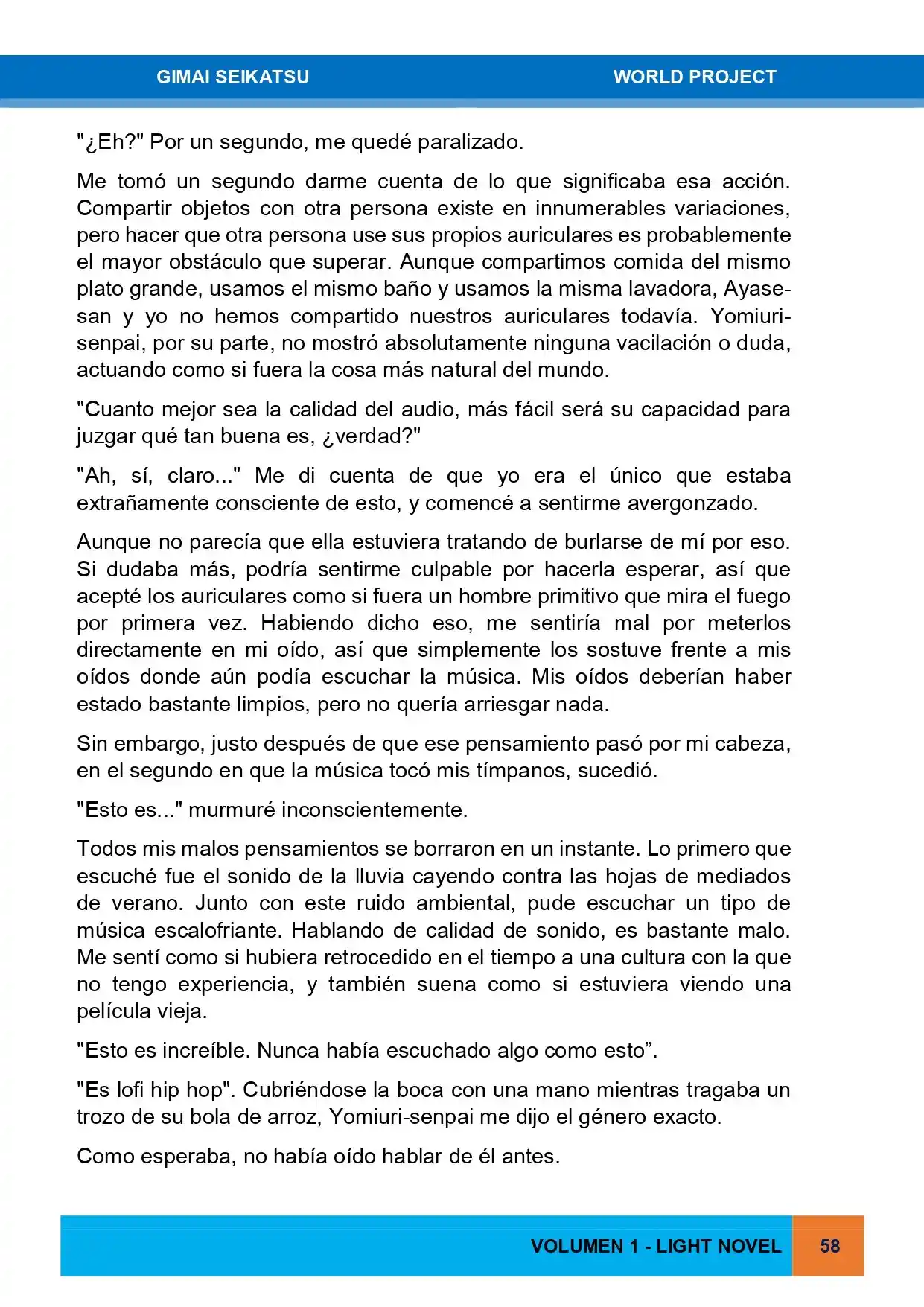 Gimai Seikatsu (Novela) - Capítulo 13 - Página 24 - LectorTMOo