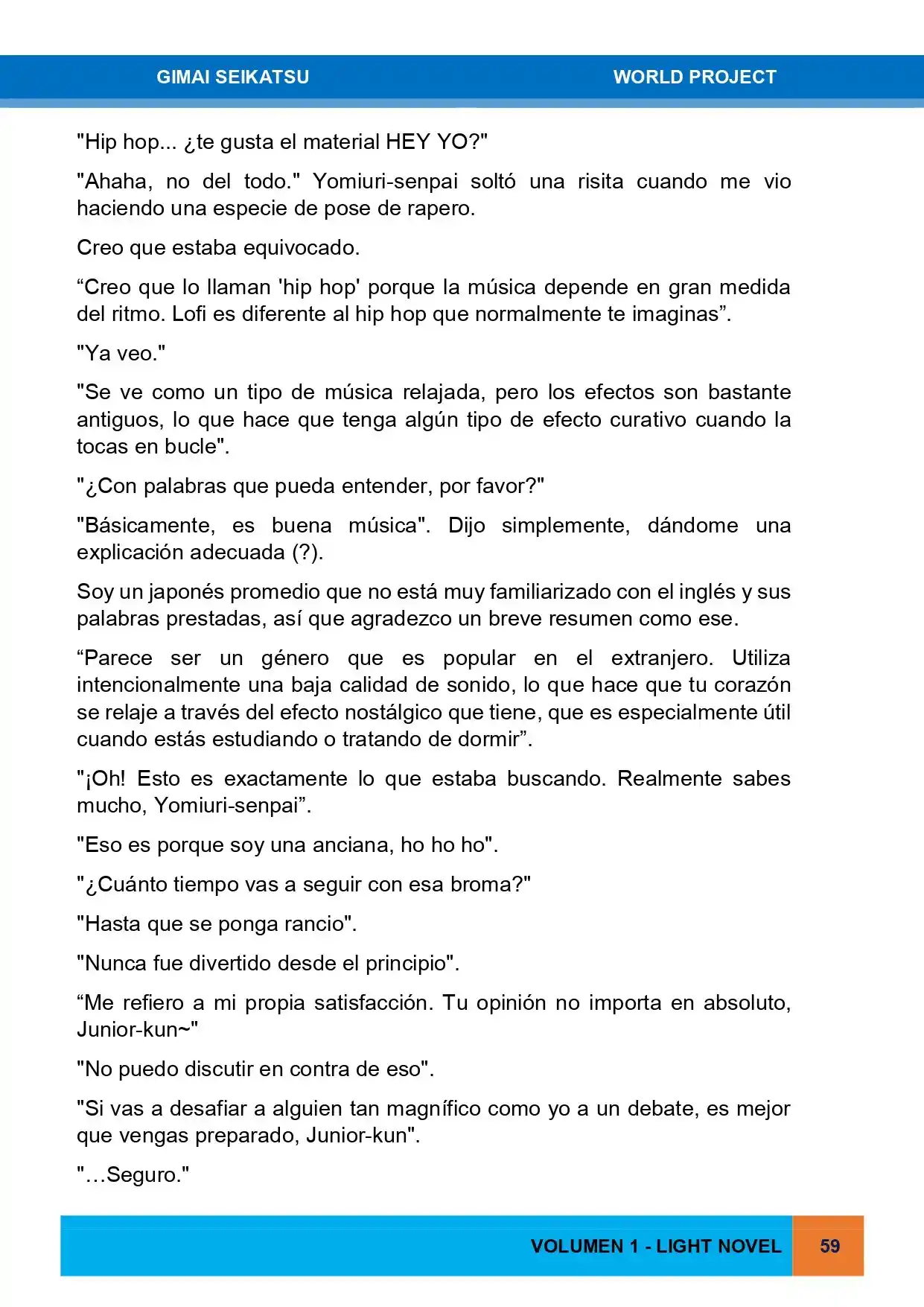 Gimai Seikatsu (Novela) - Capítulo 13 - Página 25 - LectorTMOo