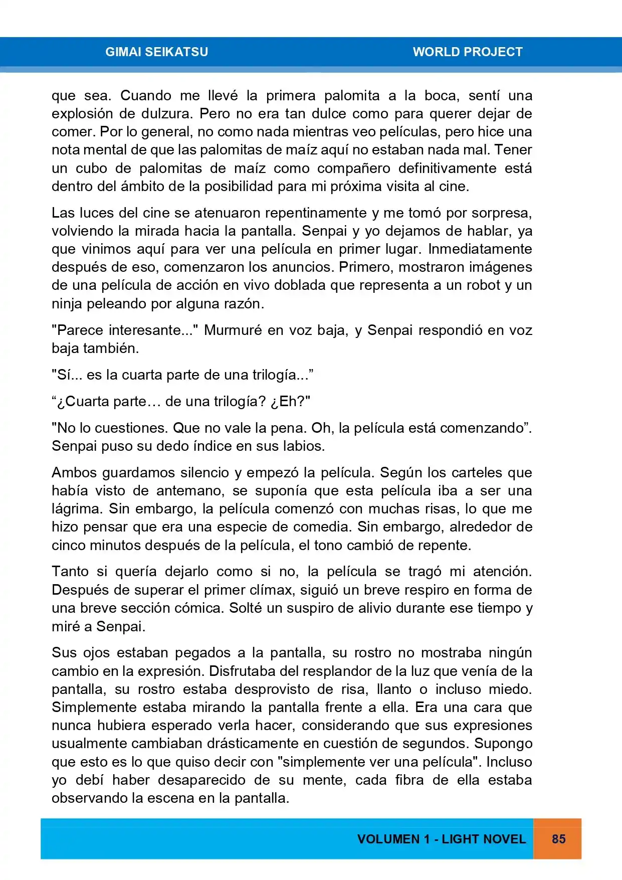 Gimai Seikatsu (Novela) - Capítulo 14 - Página 17 - LectorTMOo