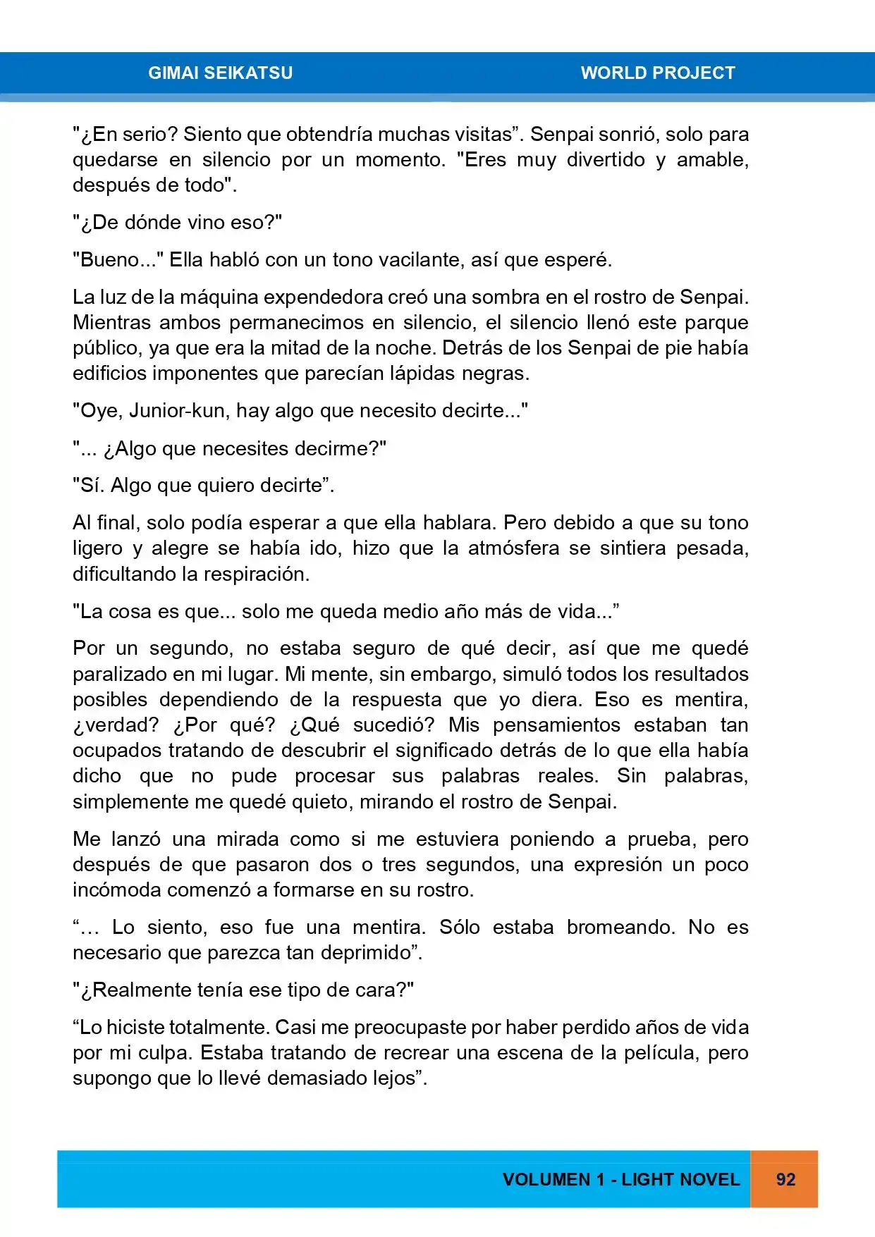 Gimai Seikatsu (Novela) - Capítulo 14 - Página 24 - LectorTMOo