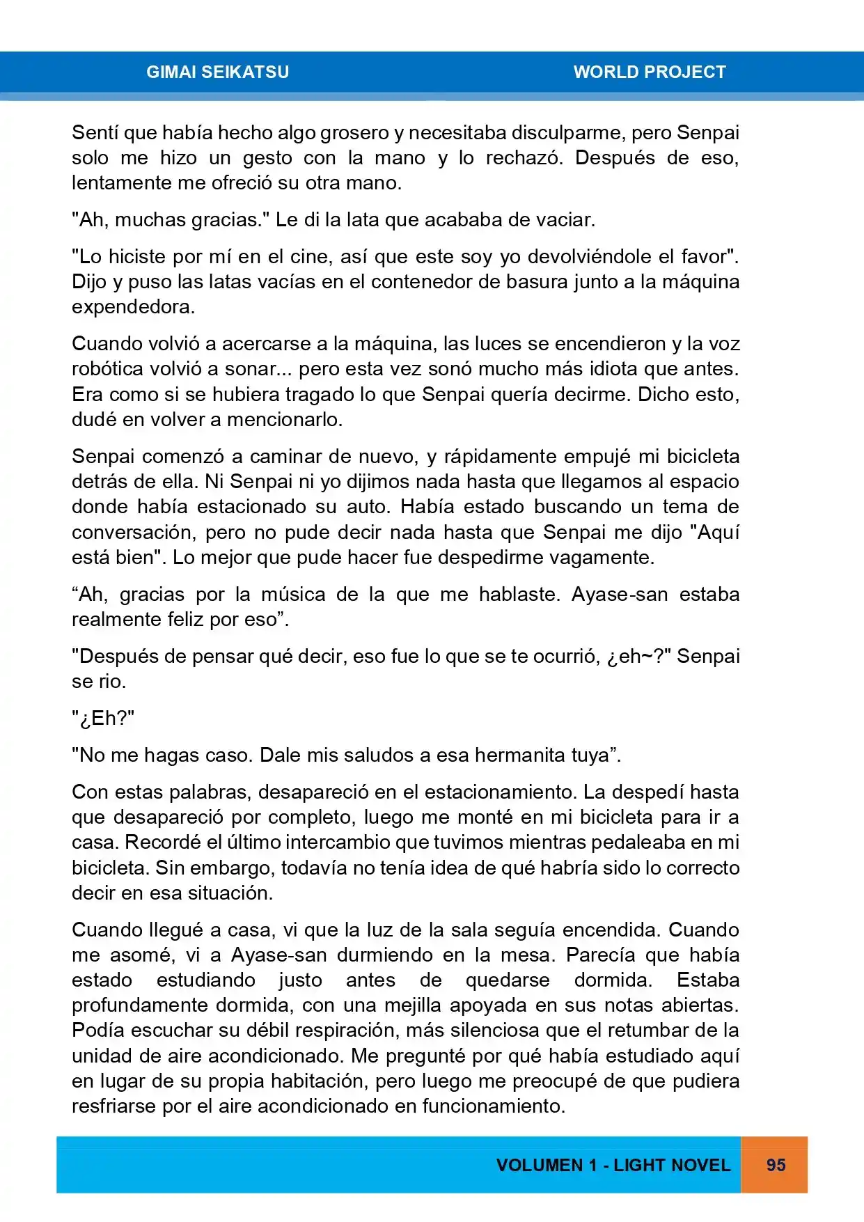 Gimai Seikatsu (Novela) - Capítulo 14 - Página 27 - LectorTMOo