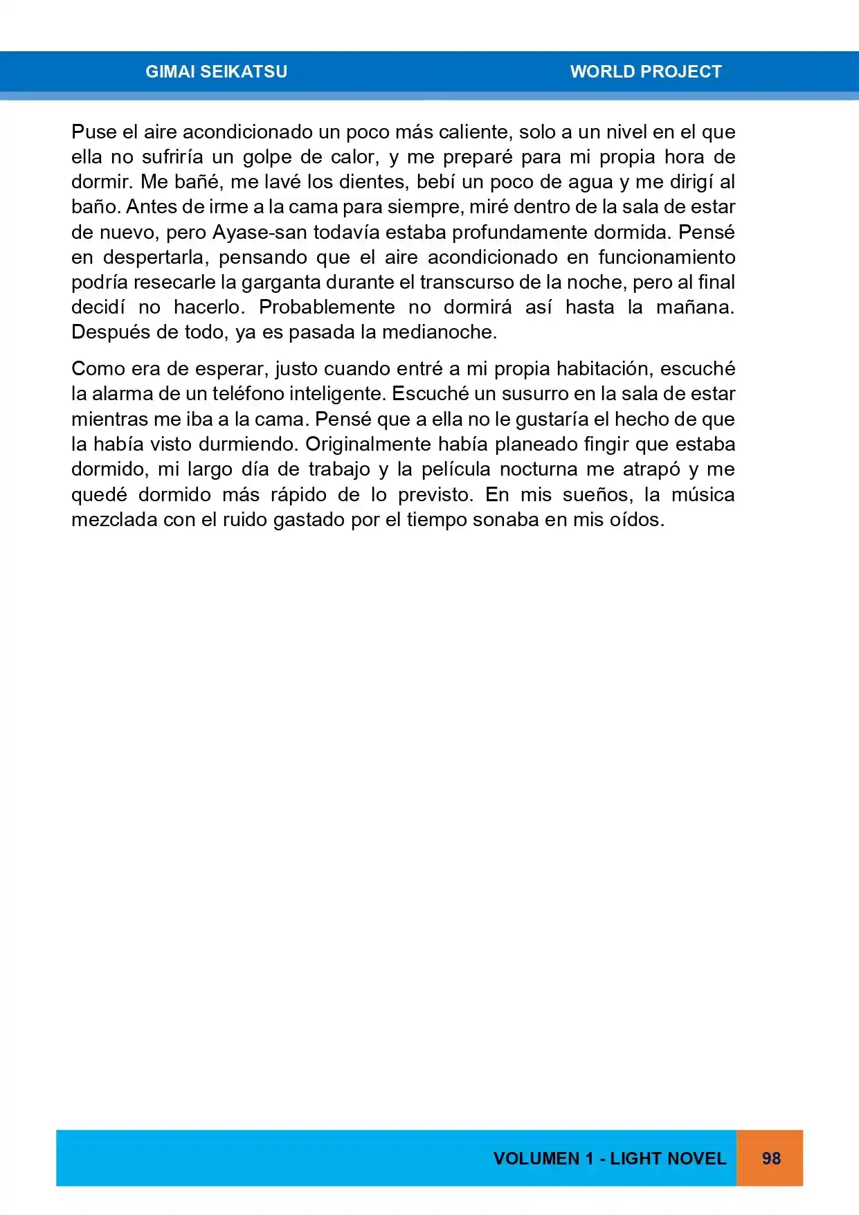 Gimai Seikatsu (Novela) - Capítulo 14 - Página 30 - LectorTMOo