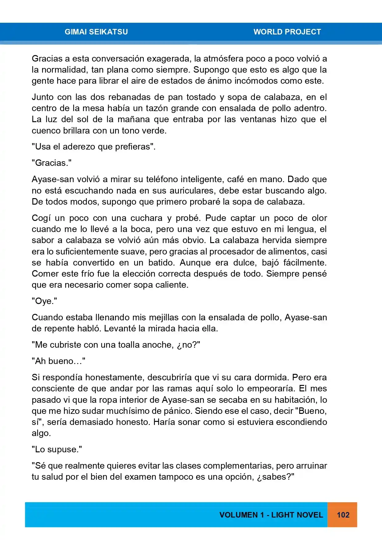 Gimai Seikatsu (Novela) - Capítulo 15 - Página 4 - LectorTMOo