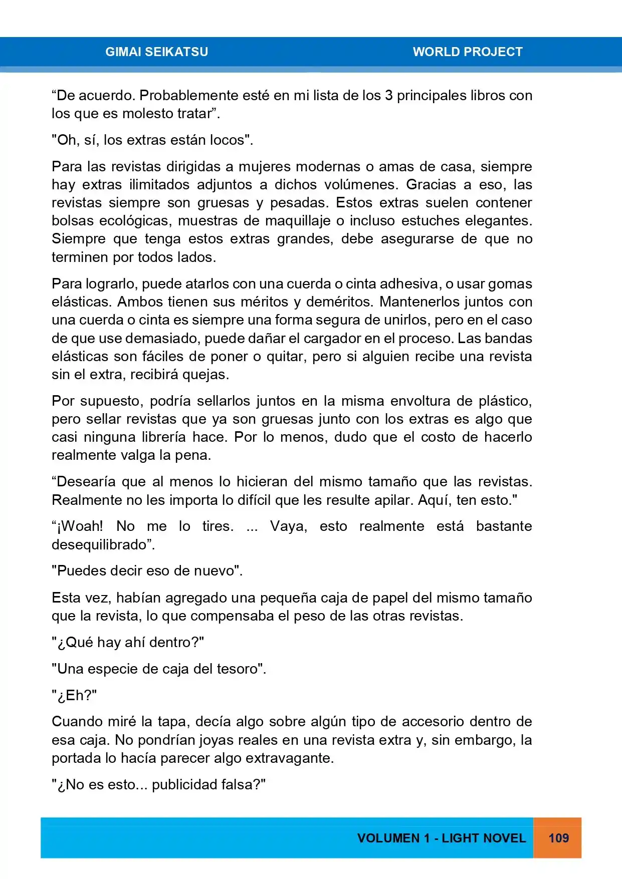 Gimai Seikatsu (Novela) - Capítulo 15 - Página 11 - LectorTMOo