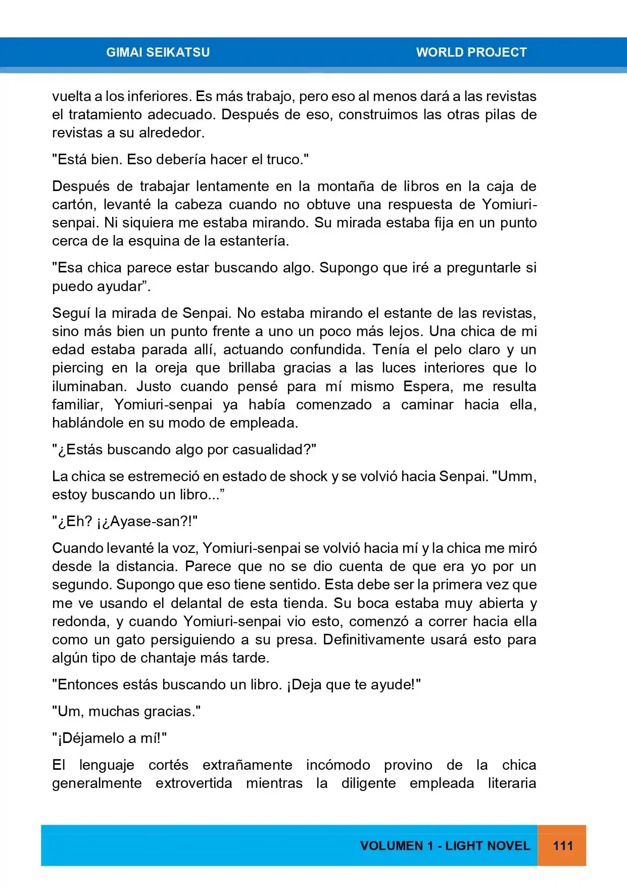 Gimai Seikatsu (Novela) - Capítulo 15 - Página 13 - LectorTMOo