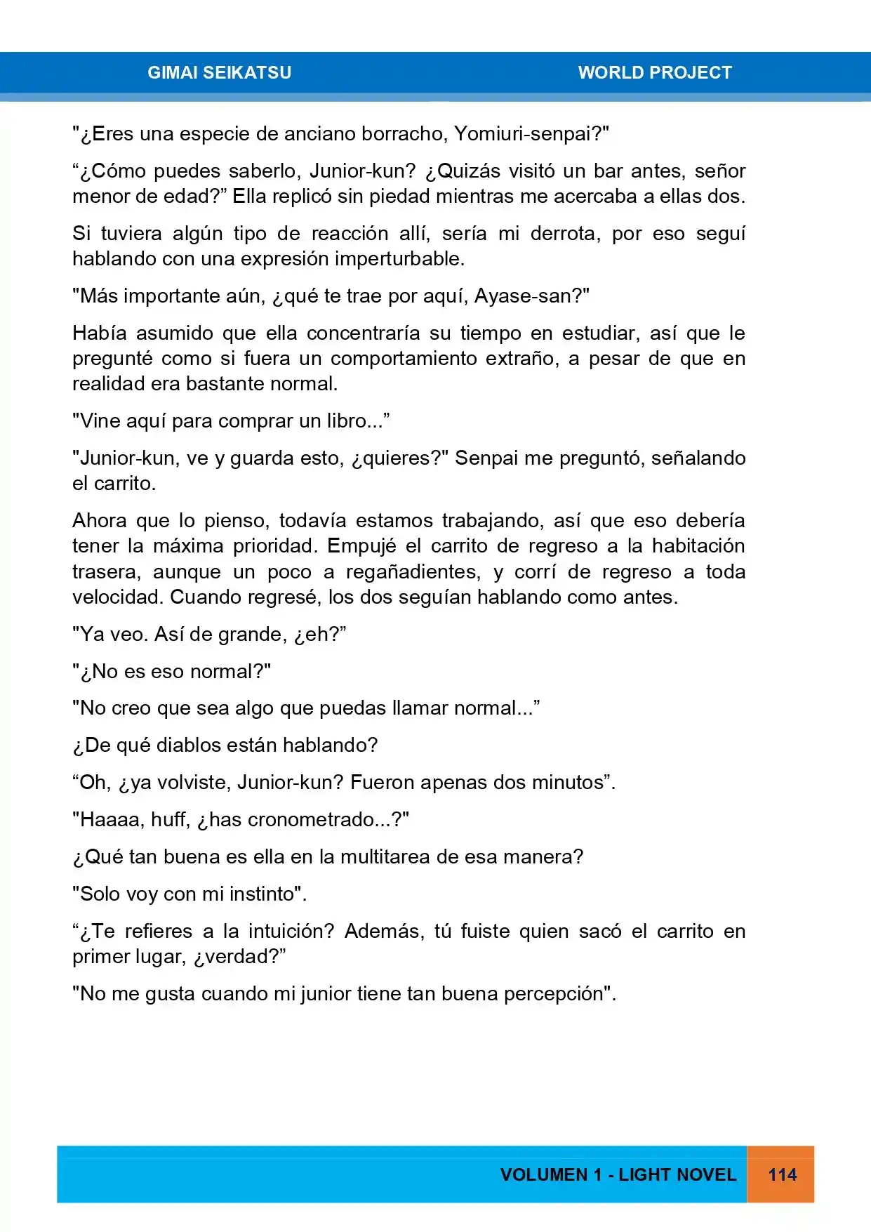 Gimai Seikatsu (Novela) - Capítulo 15 - Página 16 - LectorTMOo