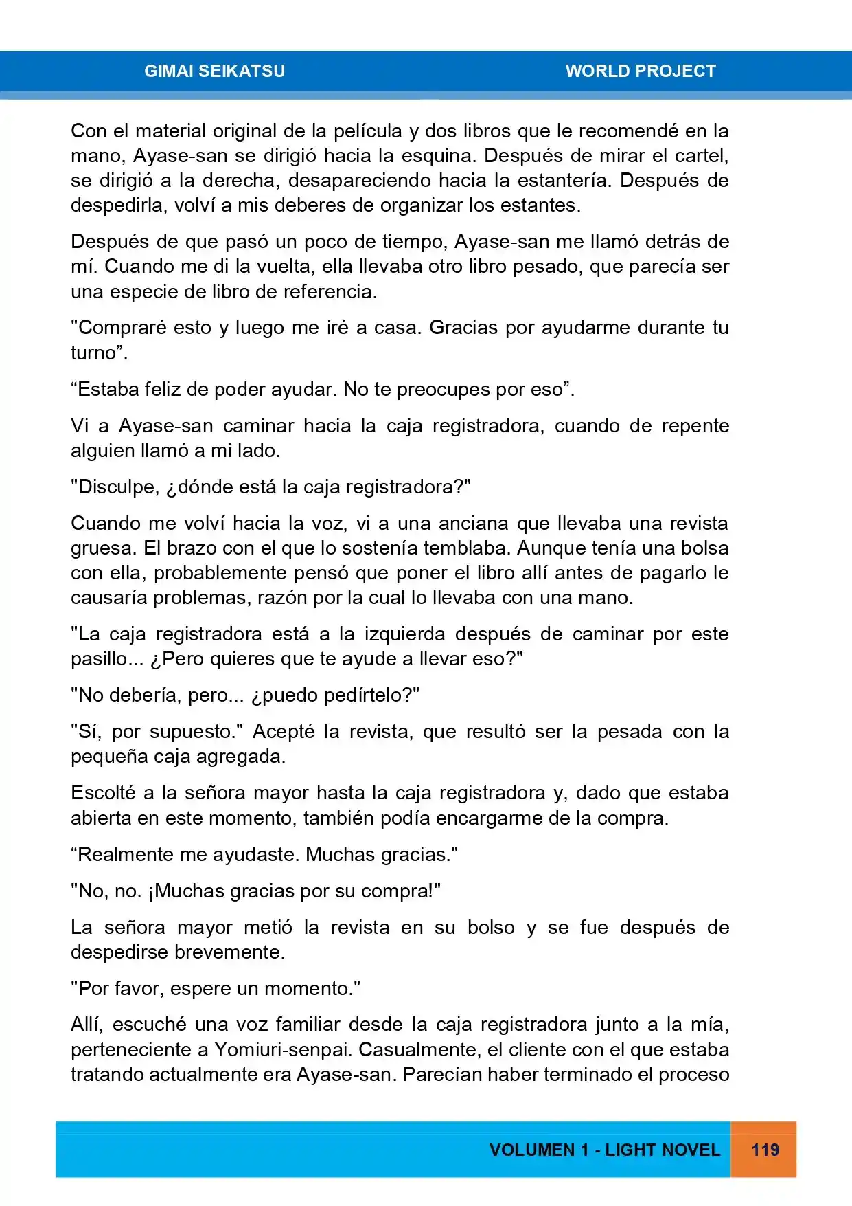 Gimai Seikatsu (Novela) - Capítulo 15 - Página 21 - LectorTMOo