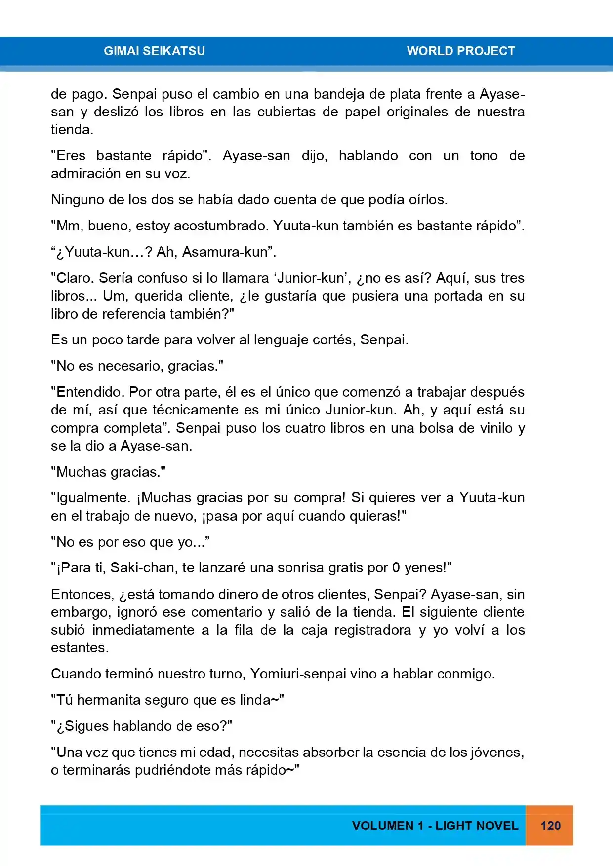 Gimai Seikatsu (Novela) - Capítulo 15 - Página 22 - LectorTMOo