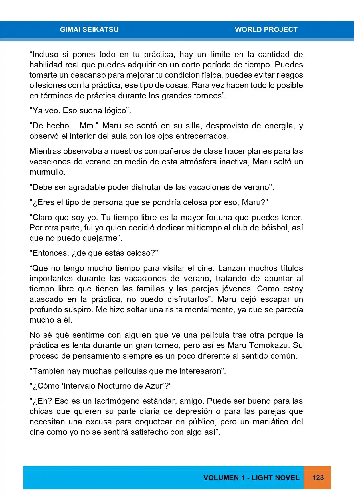 Gimai Seikatsu (Novela) - Capítulo 16 - Página 2 - LectorTMOo